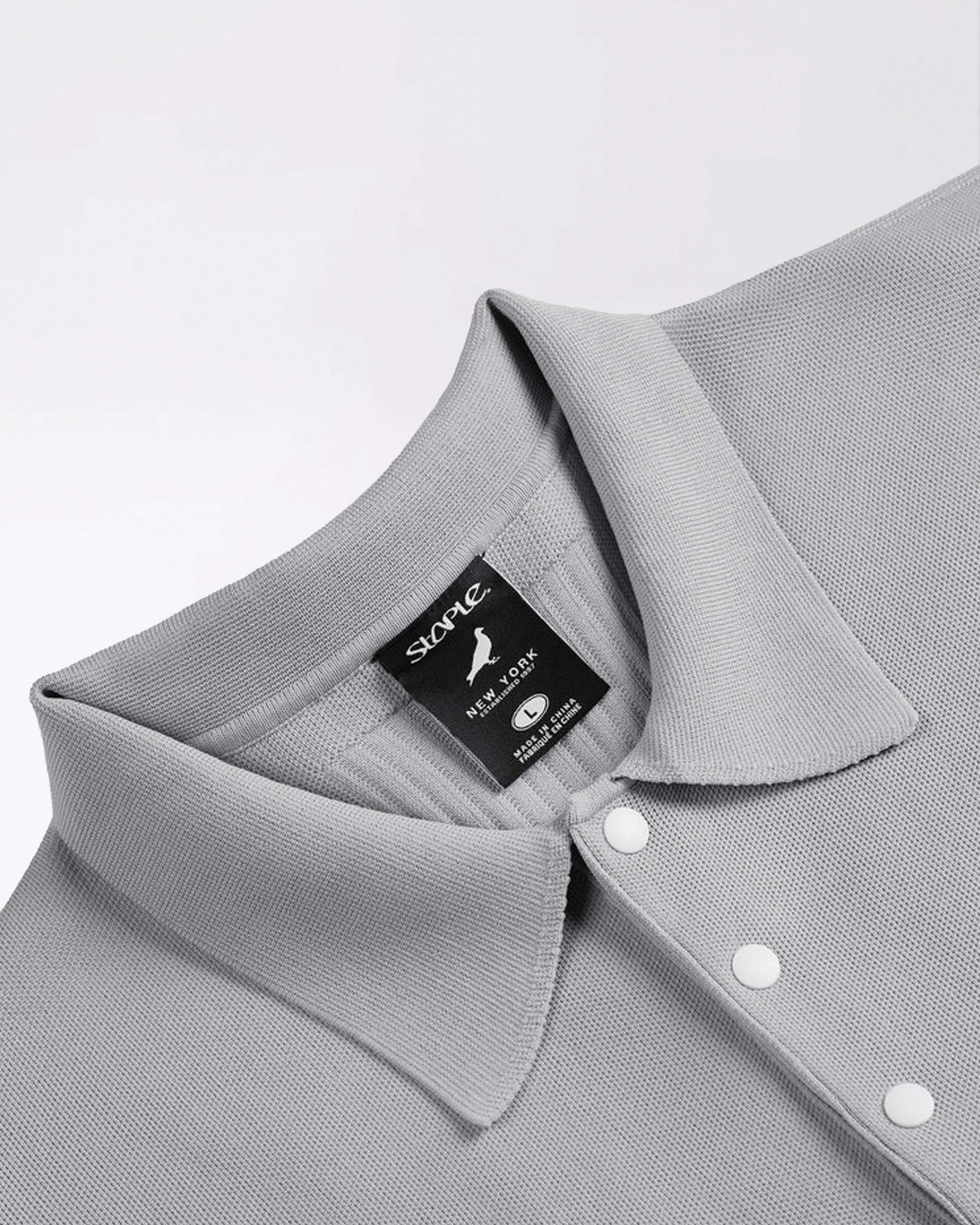 KENMARE TECH POLO LIGHT GREY