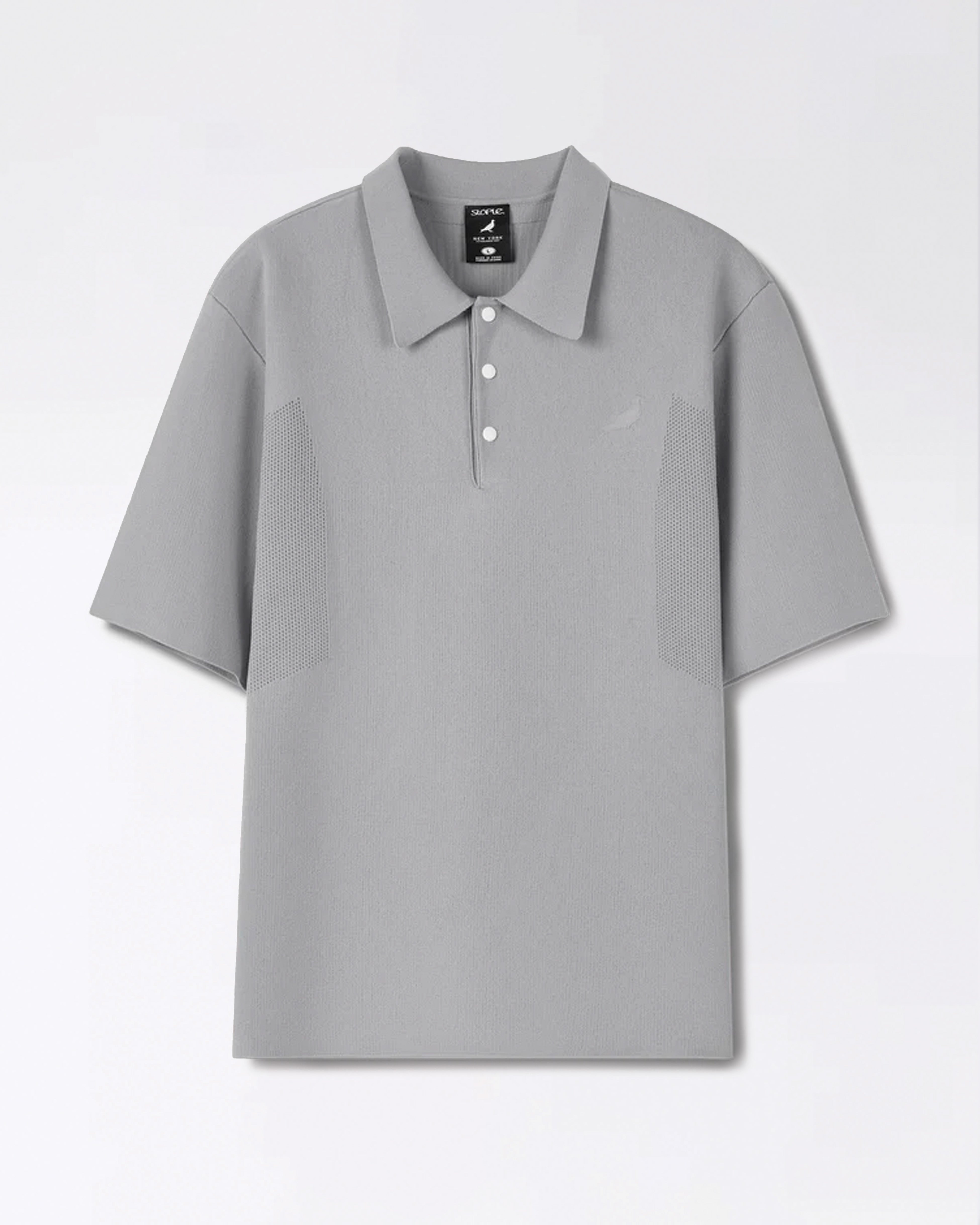 KENMARE TECH POLO LIGHT GREY