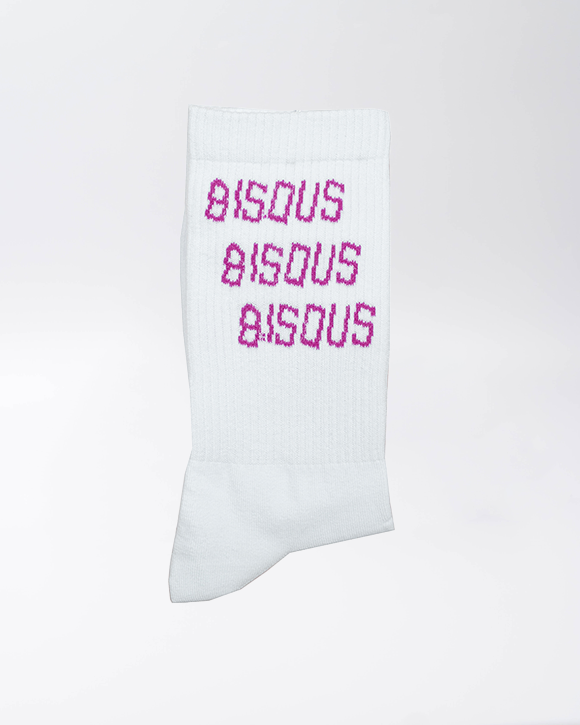 CHAUSSETTES BISOUS WHITE/PINK