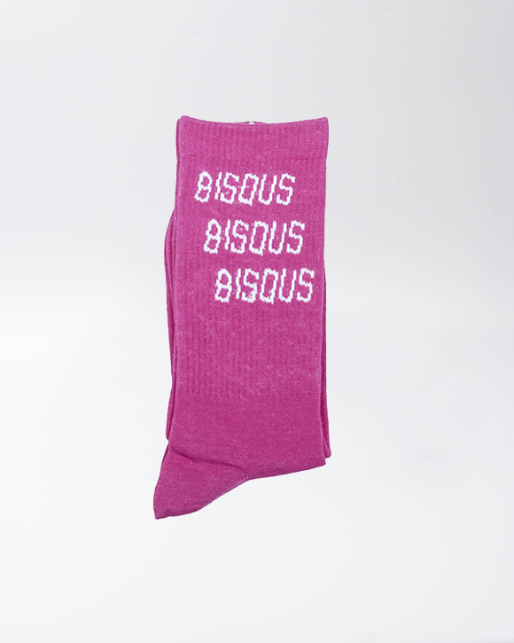 CHAUSSETTES BISOUS PINK
