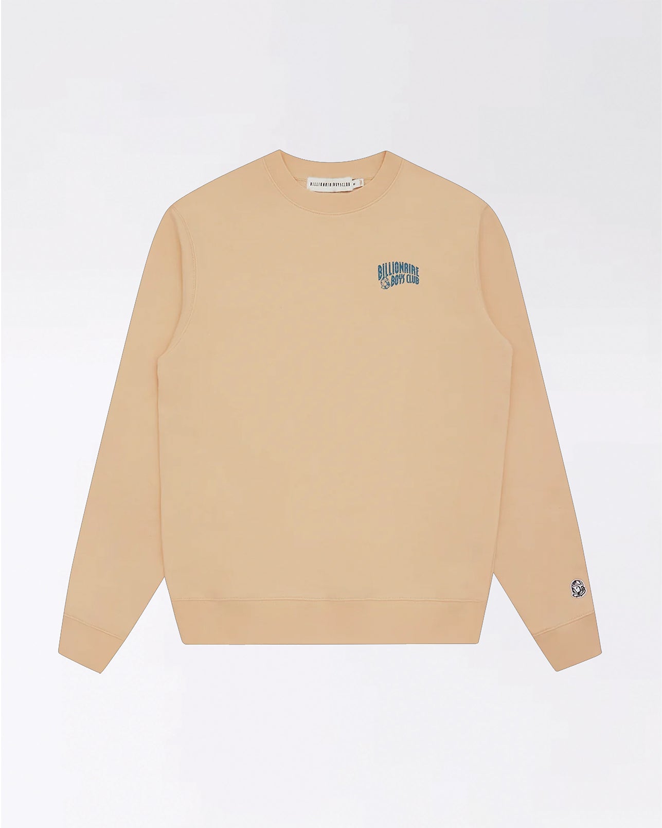 SMALL ARCH LOGO CREWNECK SAND