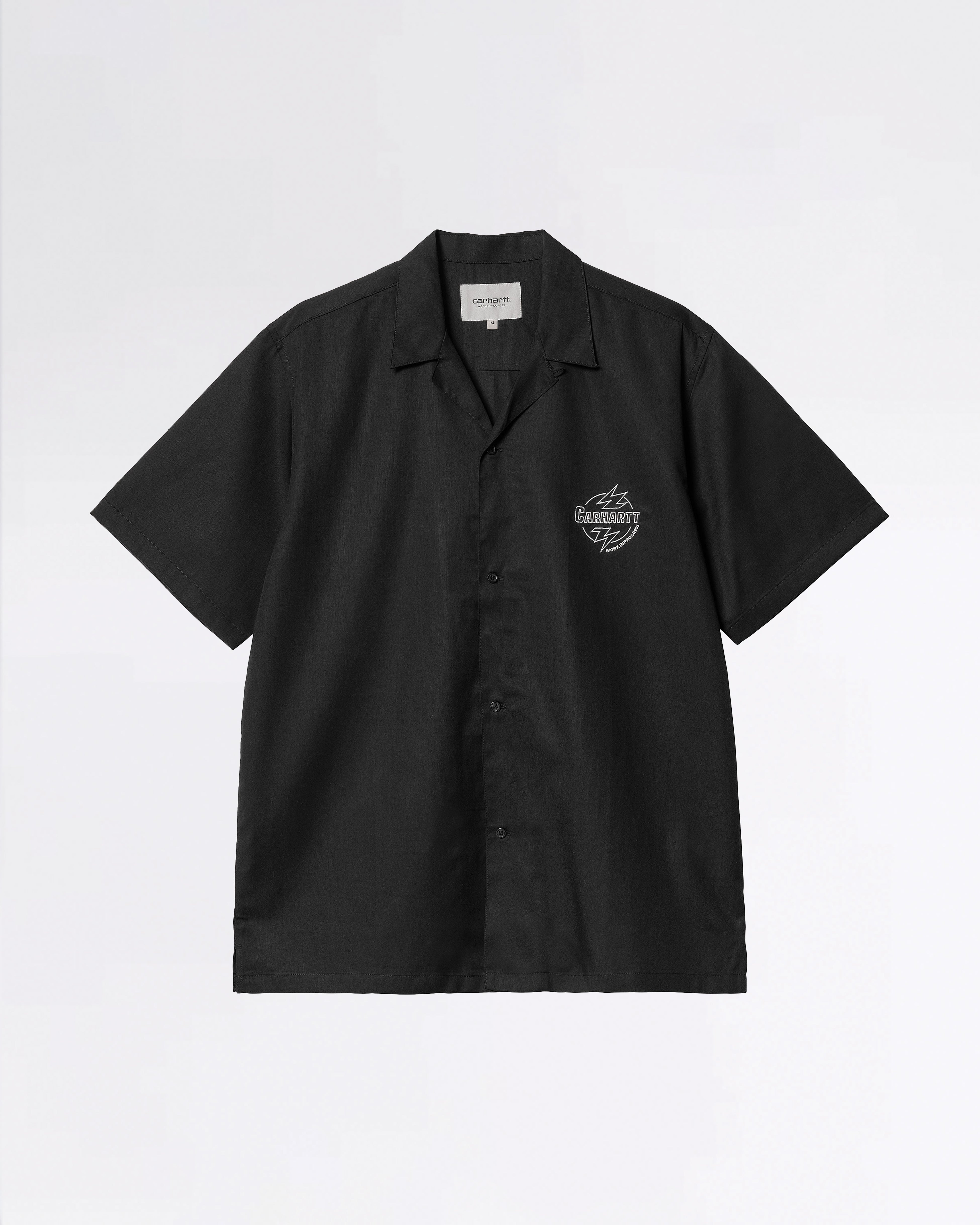 S/S ABLAZE SHIRT BLACK/WAX