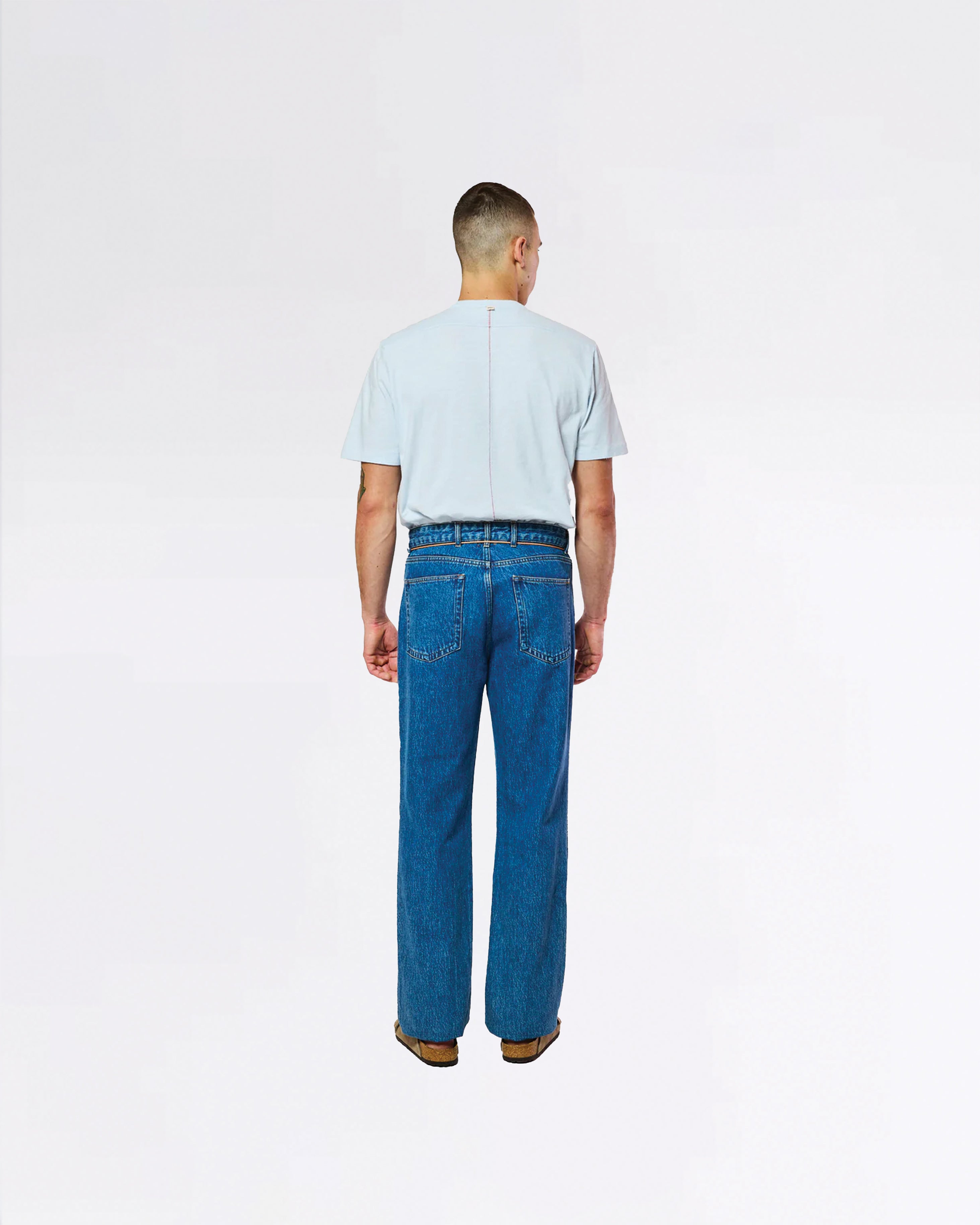 ALEX ADON STRAIGHT DENIM PANT WASHED