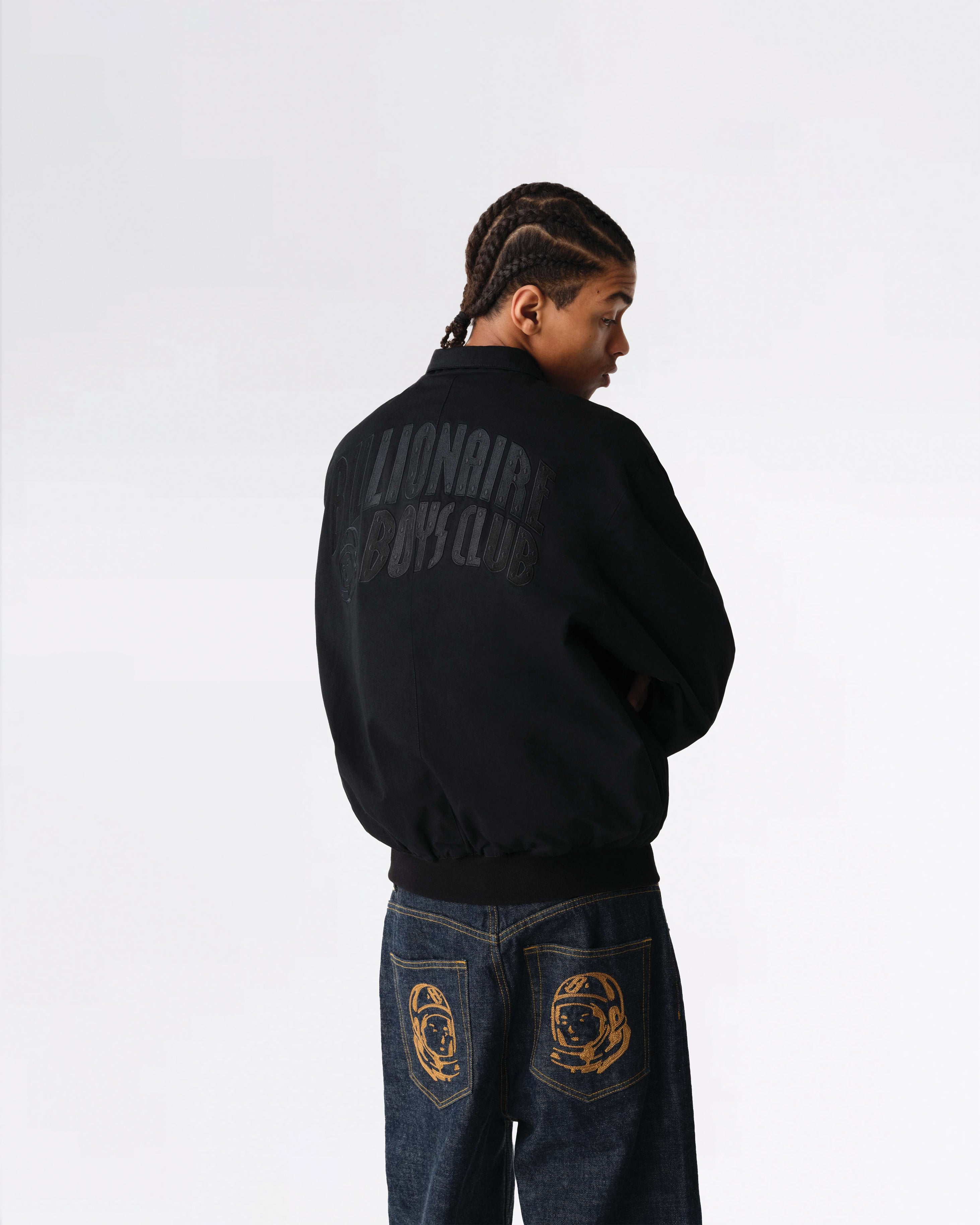 ARCH LOGO JACKET BLACK