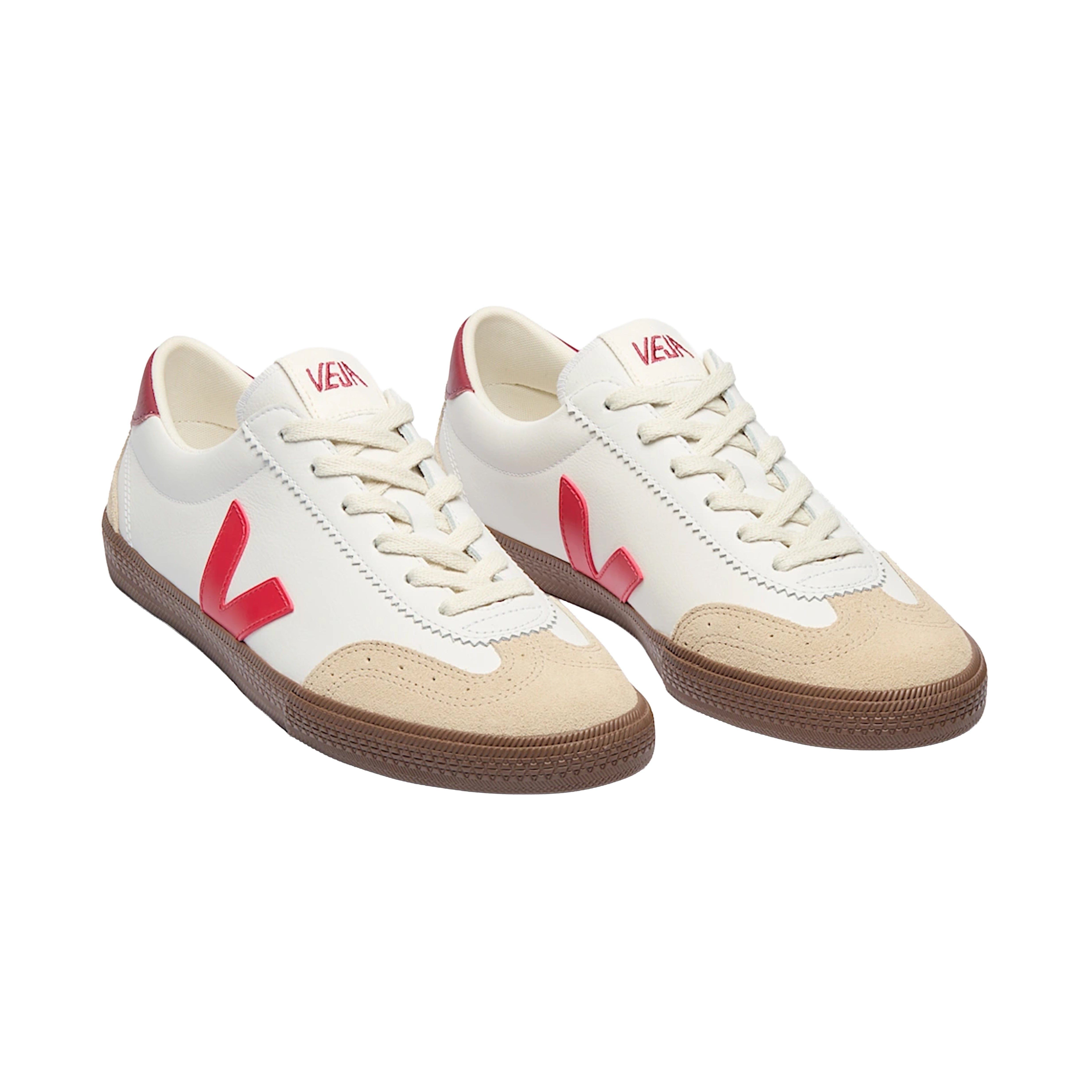 BASKET VOLLEY O.T. LEATHER WHITE PEKIN BARK