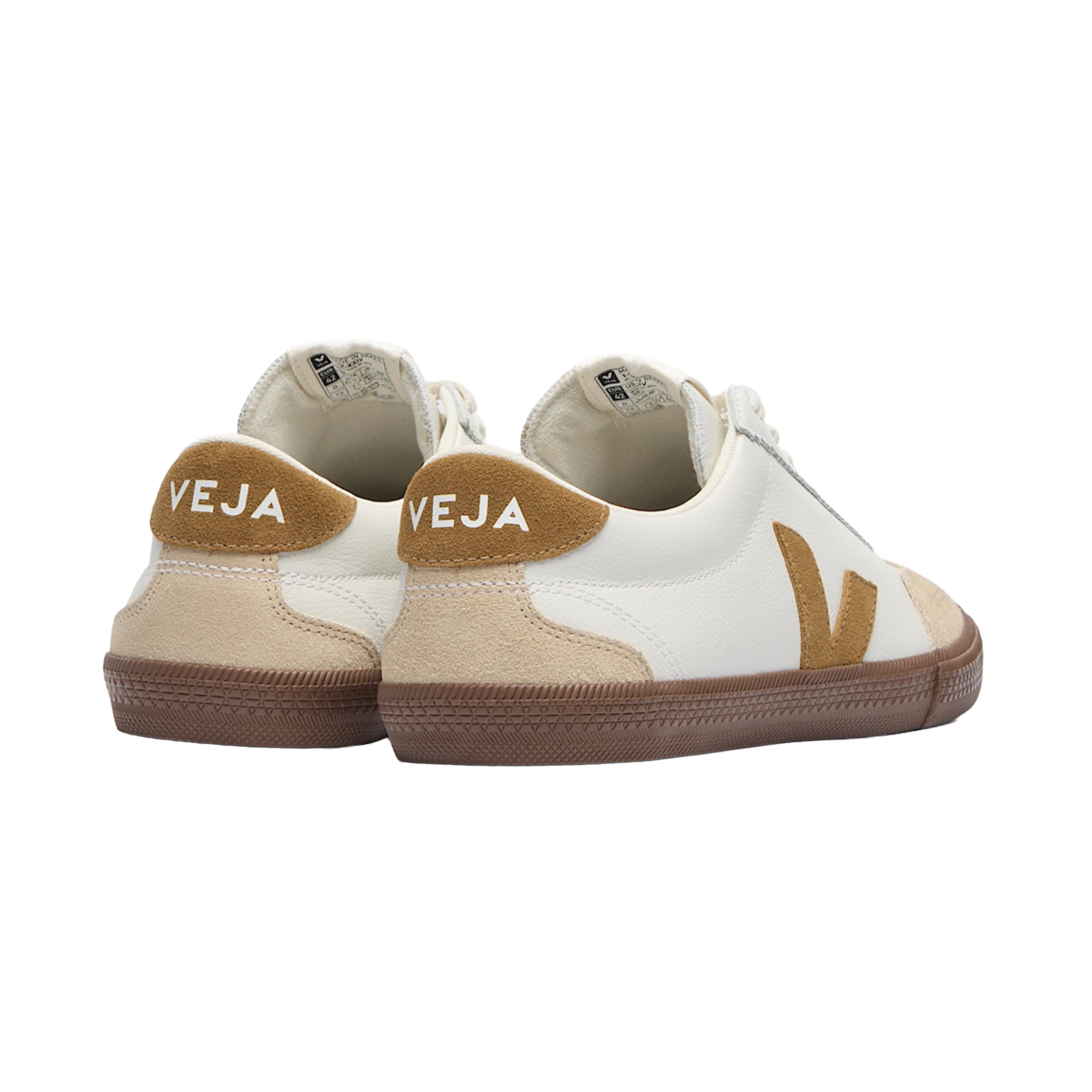 BASKET VOLLEY O.T. LEATHER WHITE TENT BARK