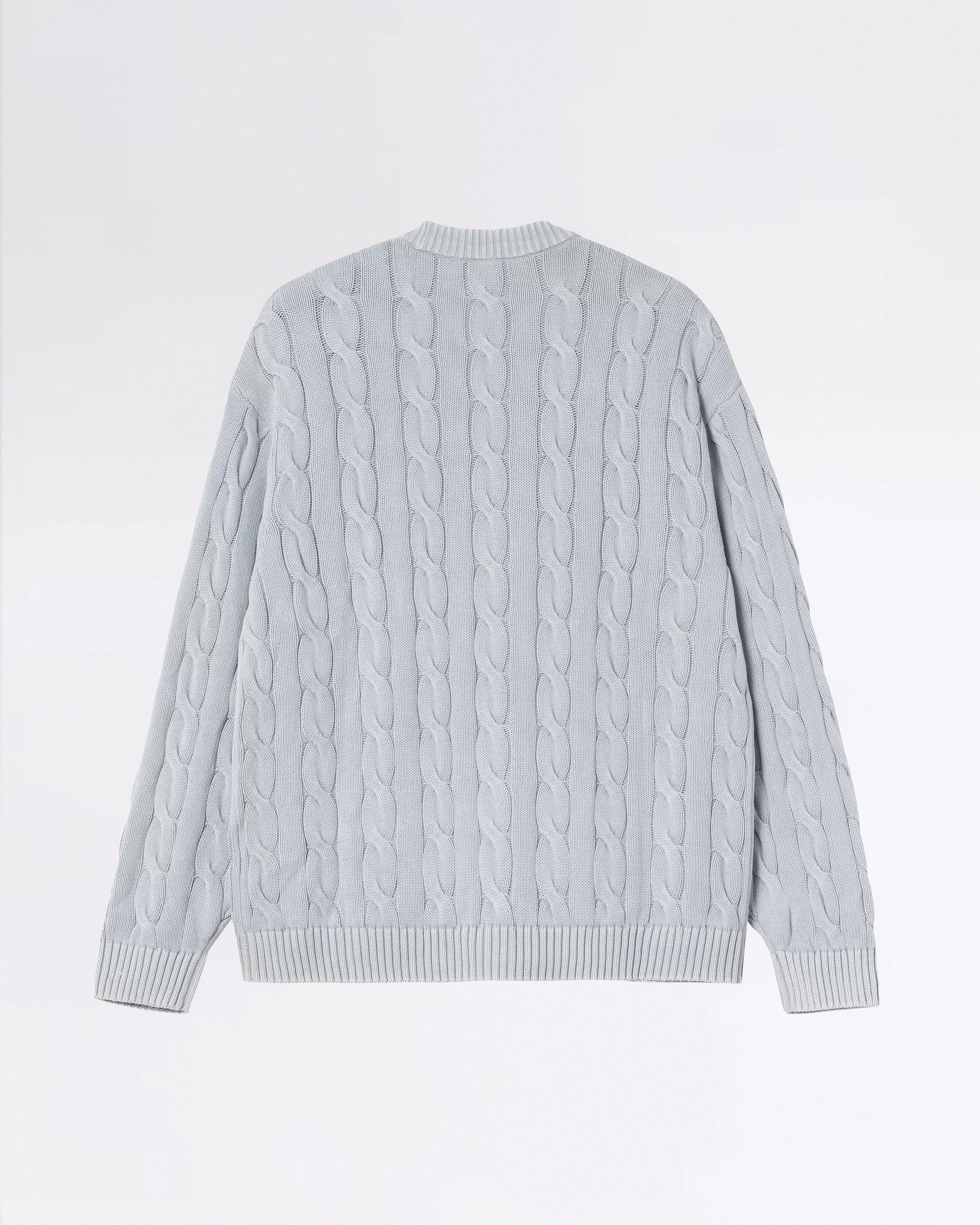 CARTER CARDIGAN BLUE FOG GARMENT DYED