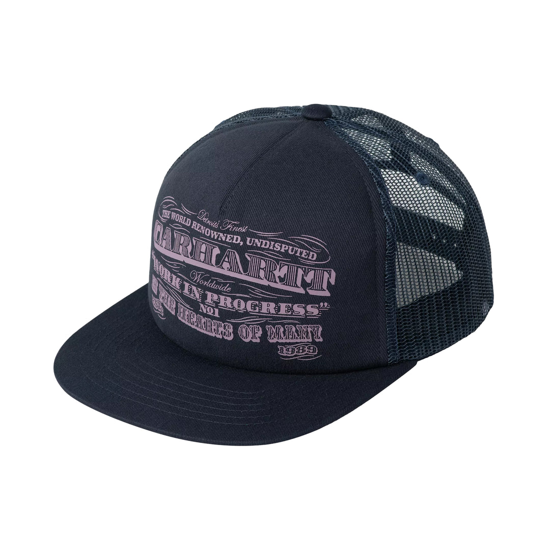 CASQUETTE TRUCKER 3 ONE 3 BLEU MARINE