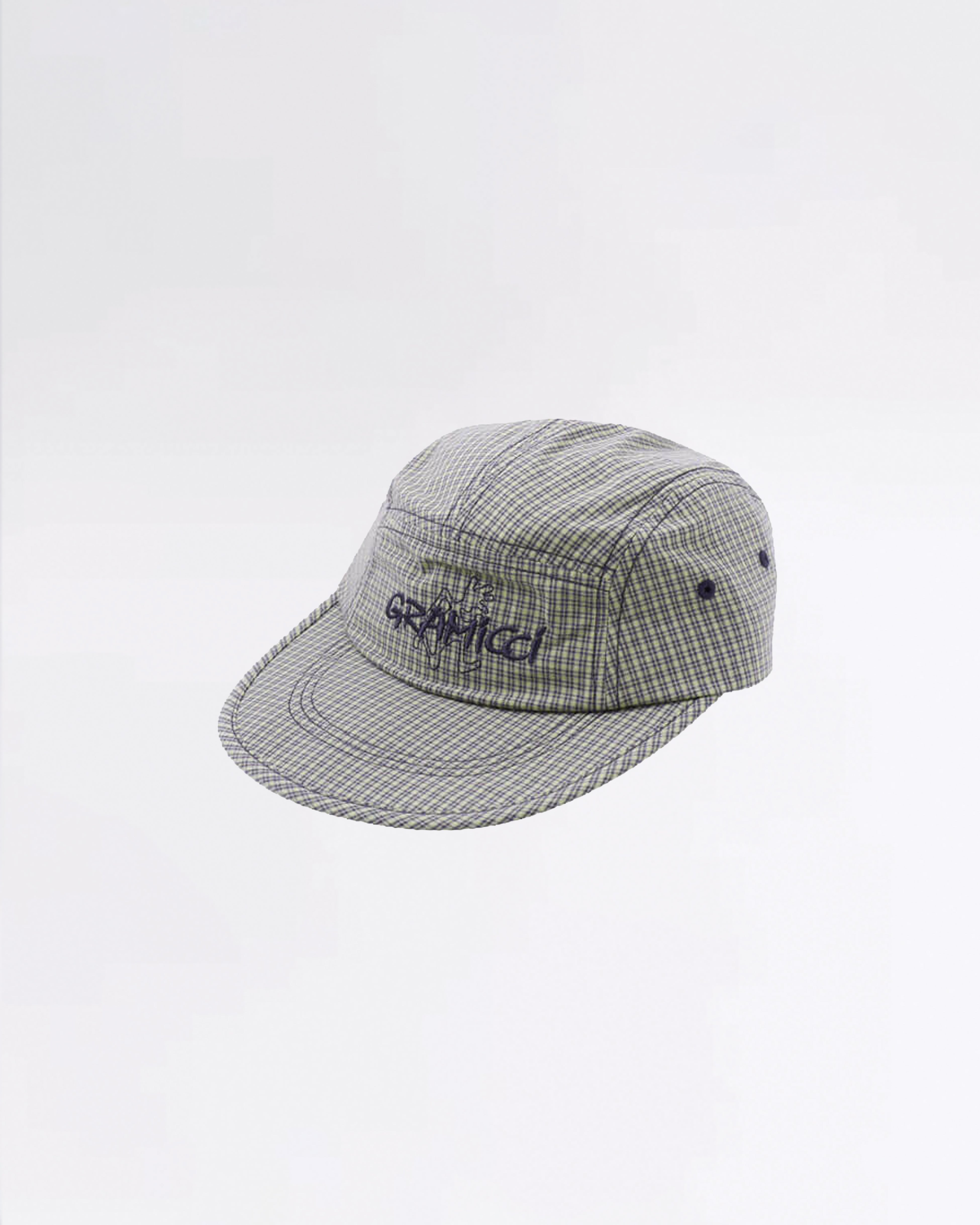 CHECKERED LONG BILL CAP SIERRA CHCK MINT