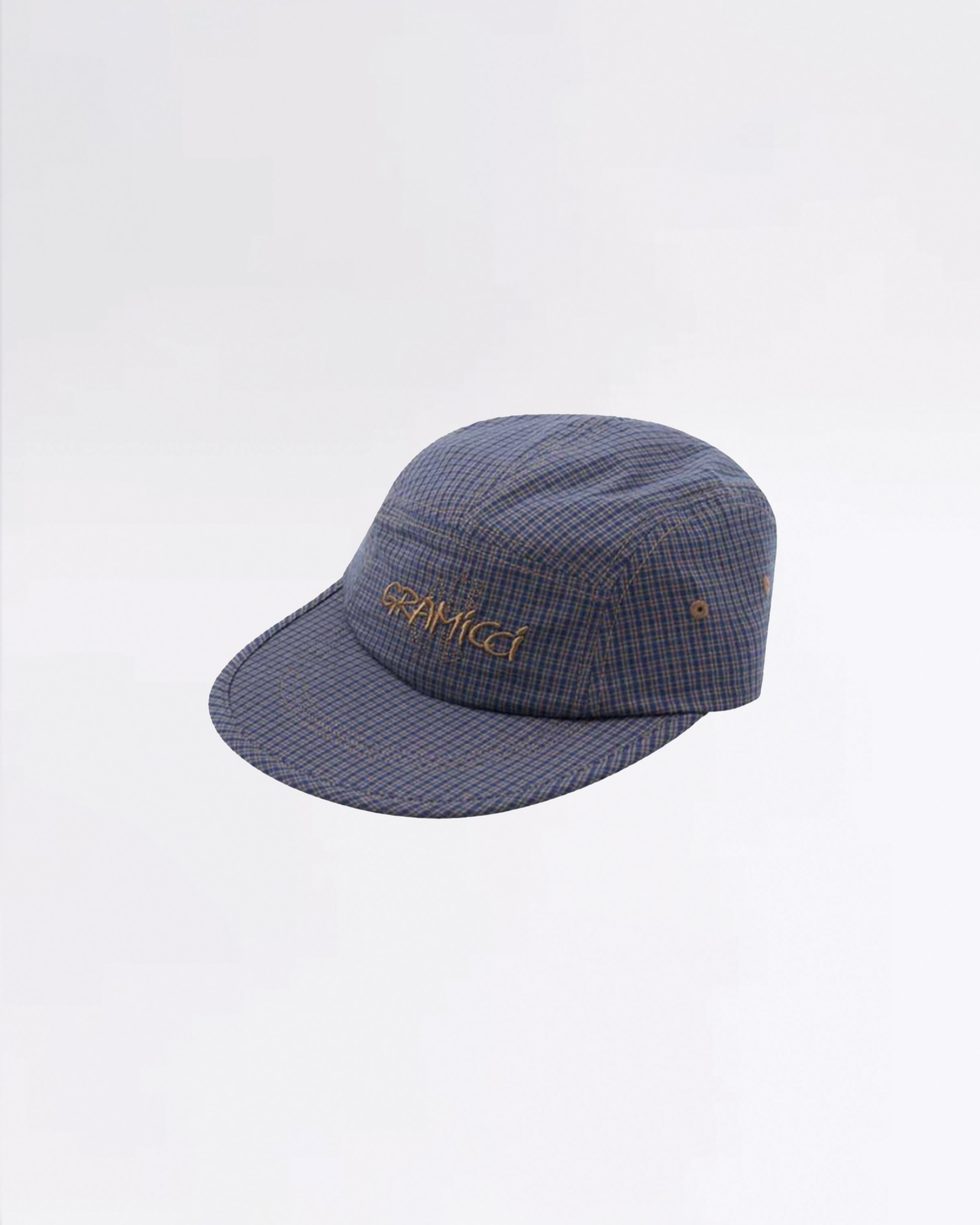 CHECKERED LONG BILL CAP SIERRA CHCK NAVY