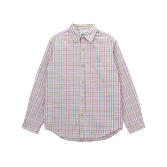 CHEMISE CHECKERED OMBRE PURPLE