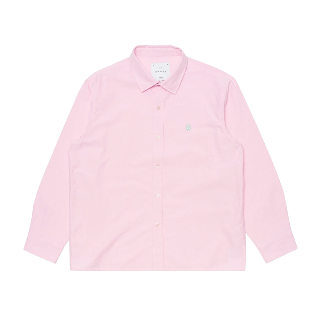 CHEMISE LS BIG OX-SHIRT PINK