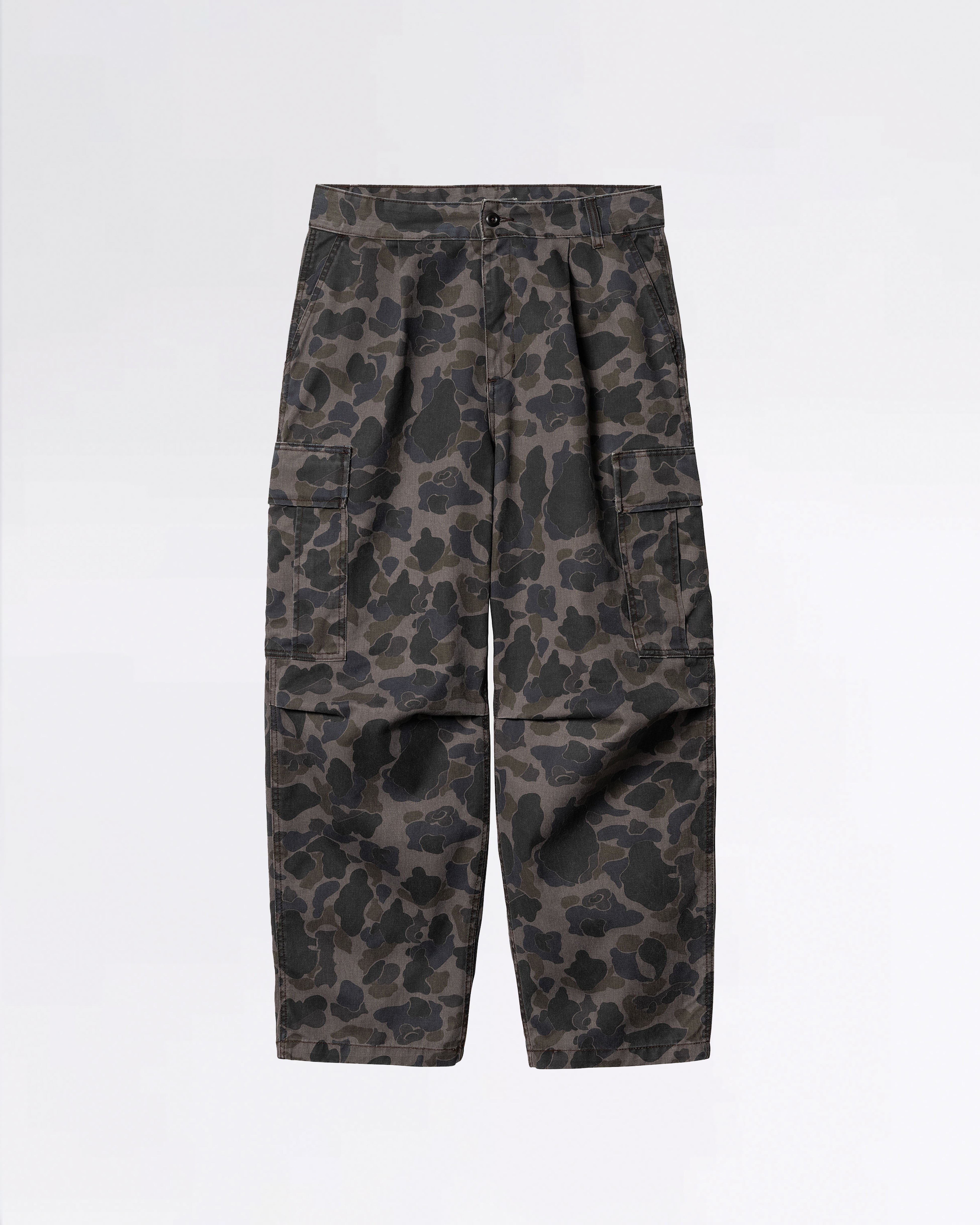 COLE CARGO PANT CAMO DUCK/GREY STONE WASHED