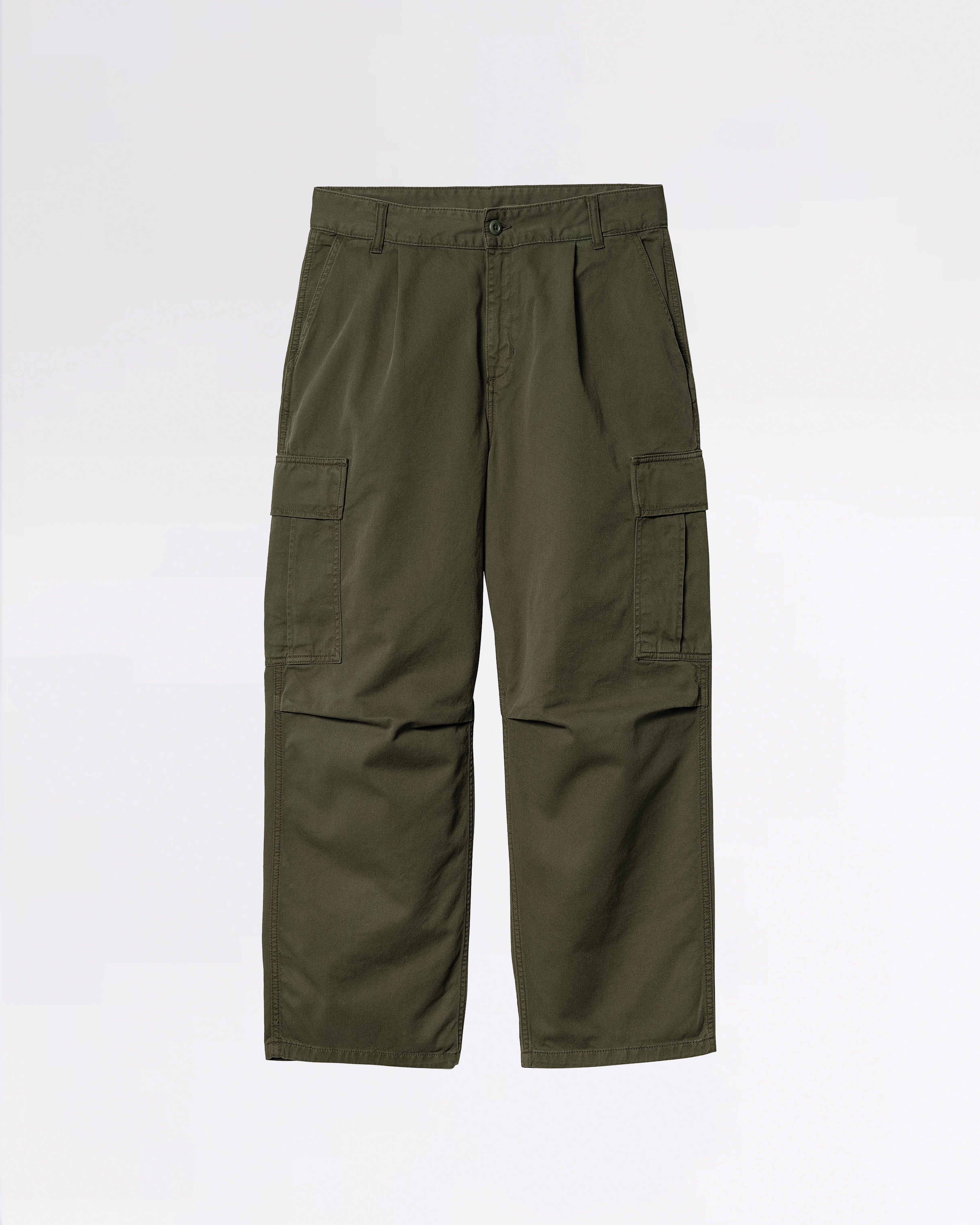 COLE CARGO PANT OFFICE GREEN GARMENT DYED