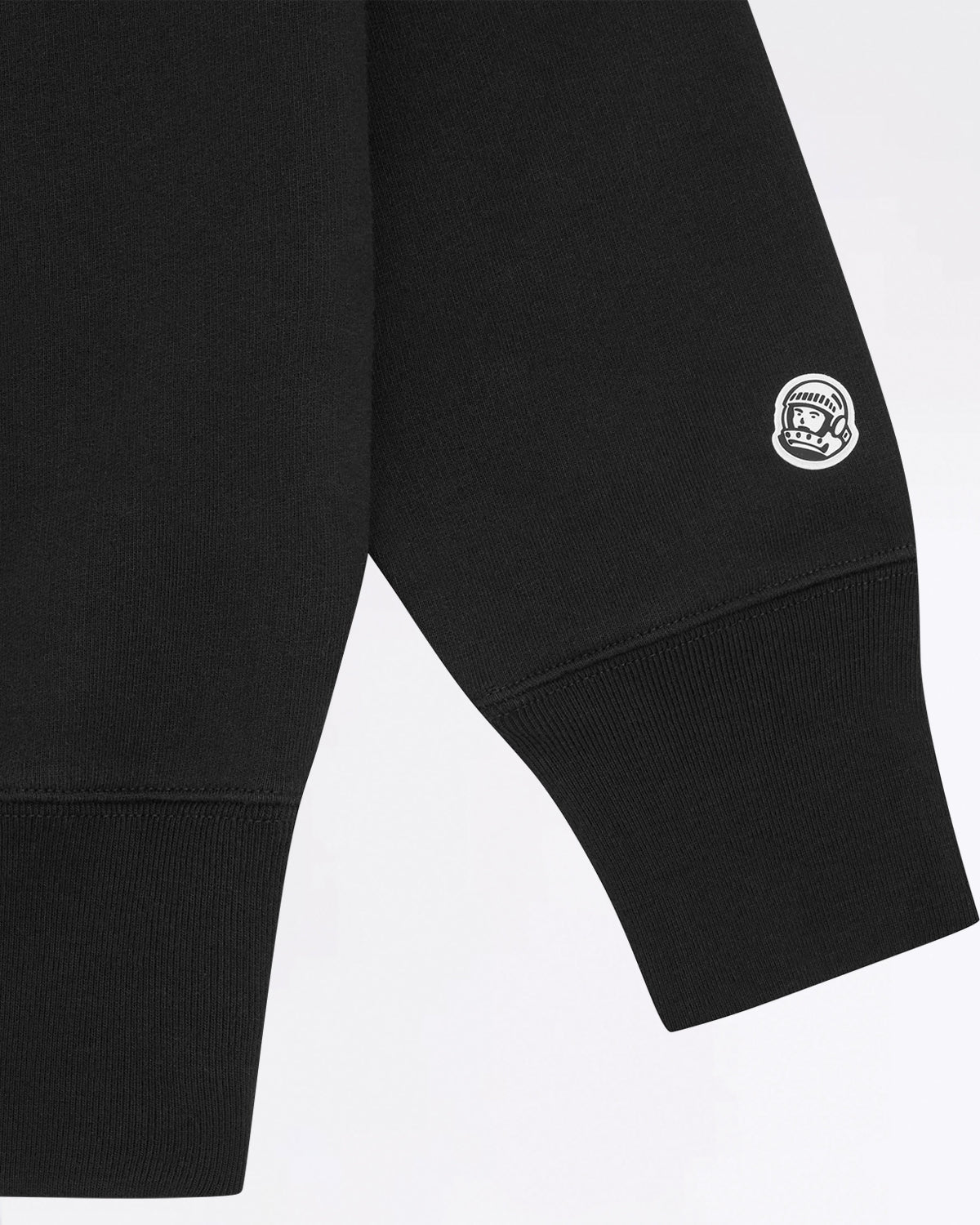 COLLARED HALF ZIP SWEATER BLACK