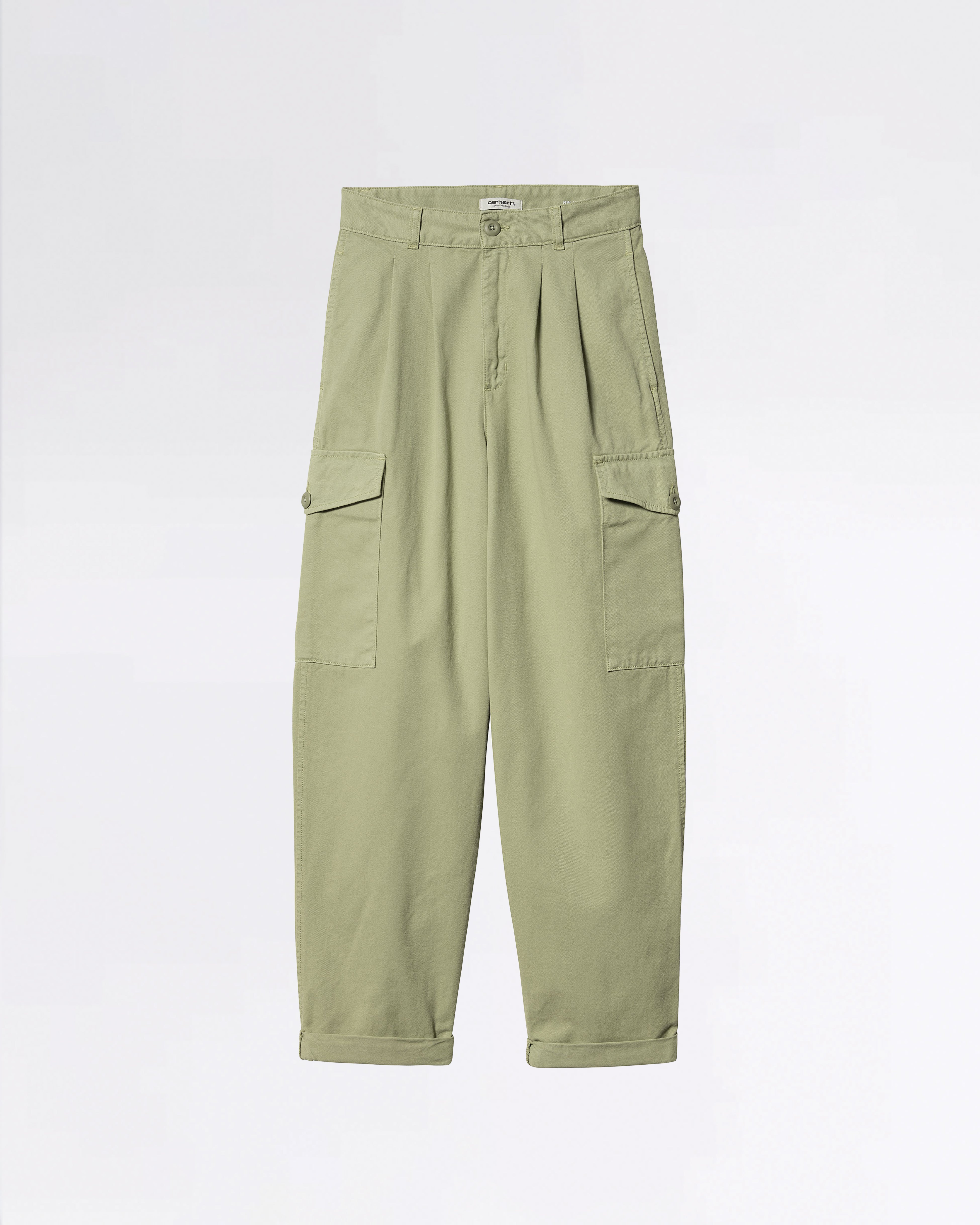 W' COLLINS PANT MISTY GREEN GARMENT DYED