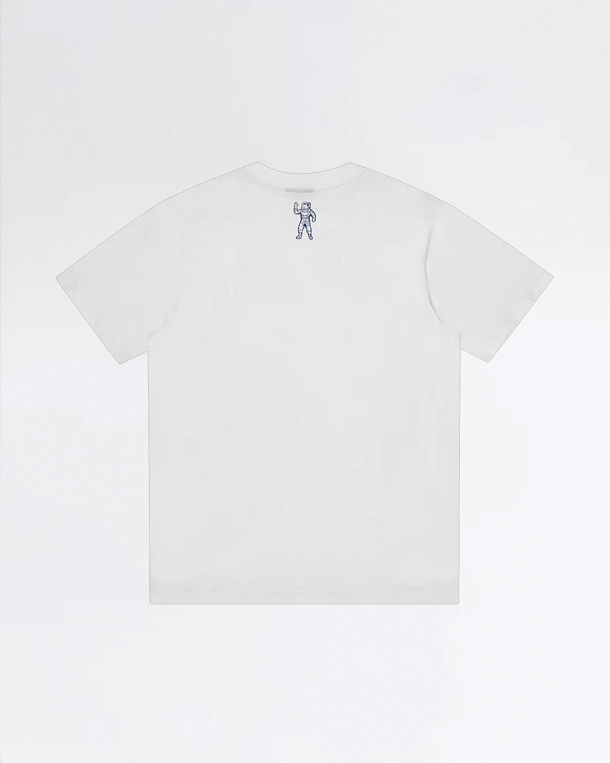 CRACKED FLOCK PRINT ASTRO T-SHIRT WHITE