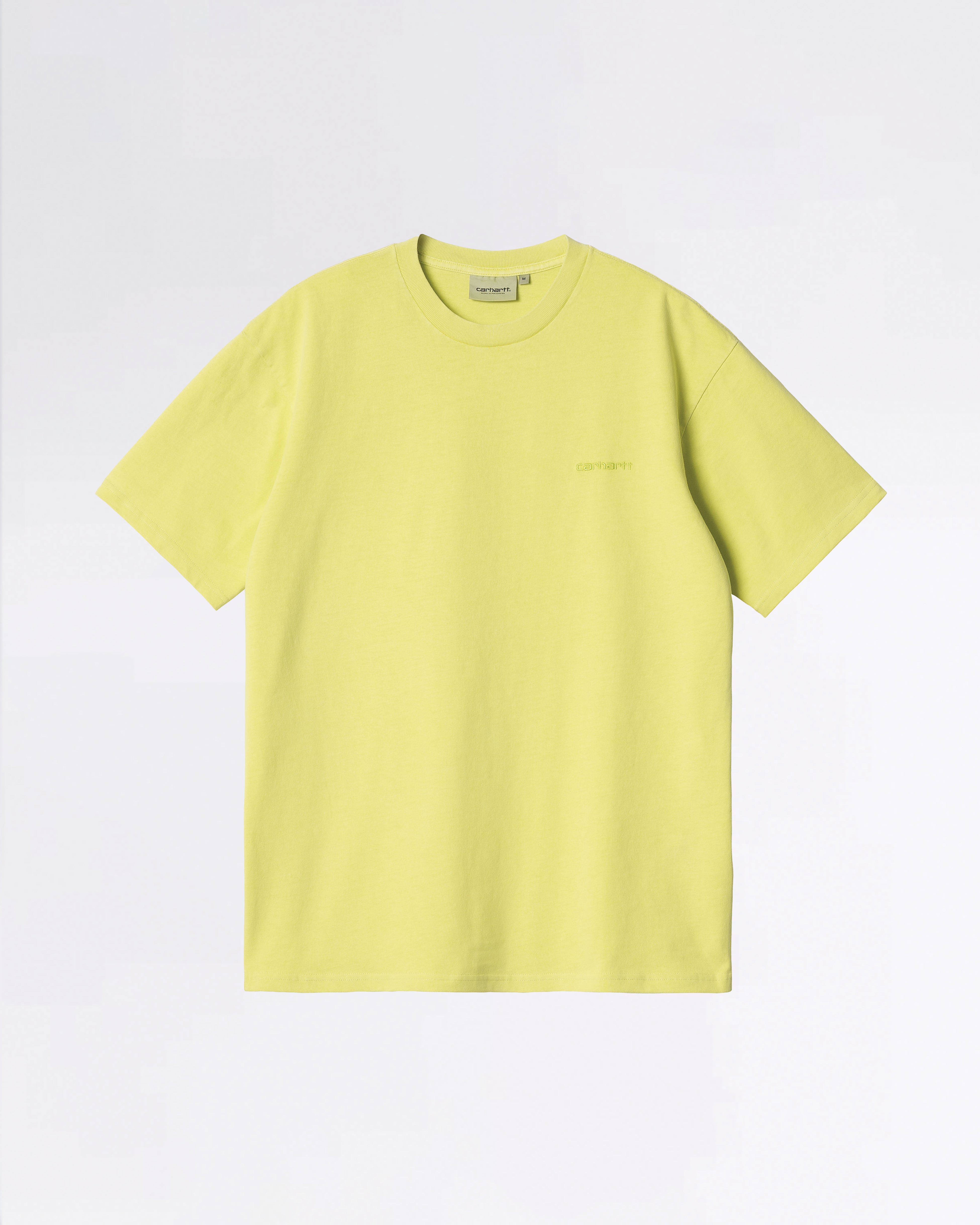 S/S DUSTER SCRIPT T-SHIRT ARTIC LIME