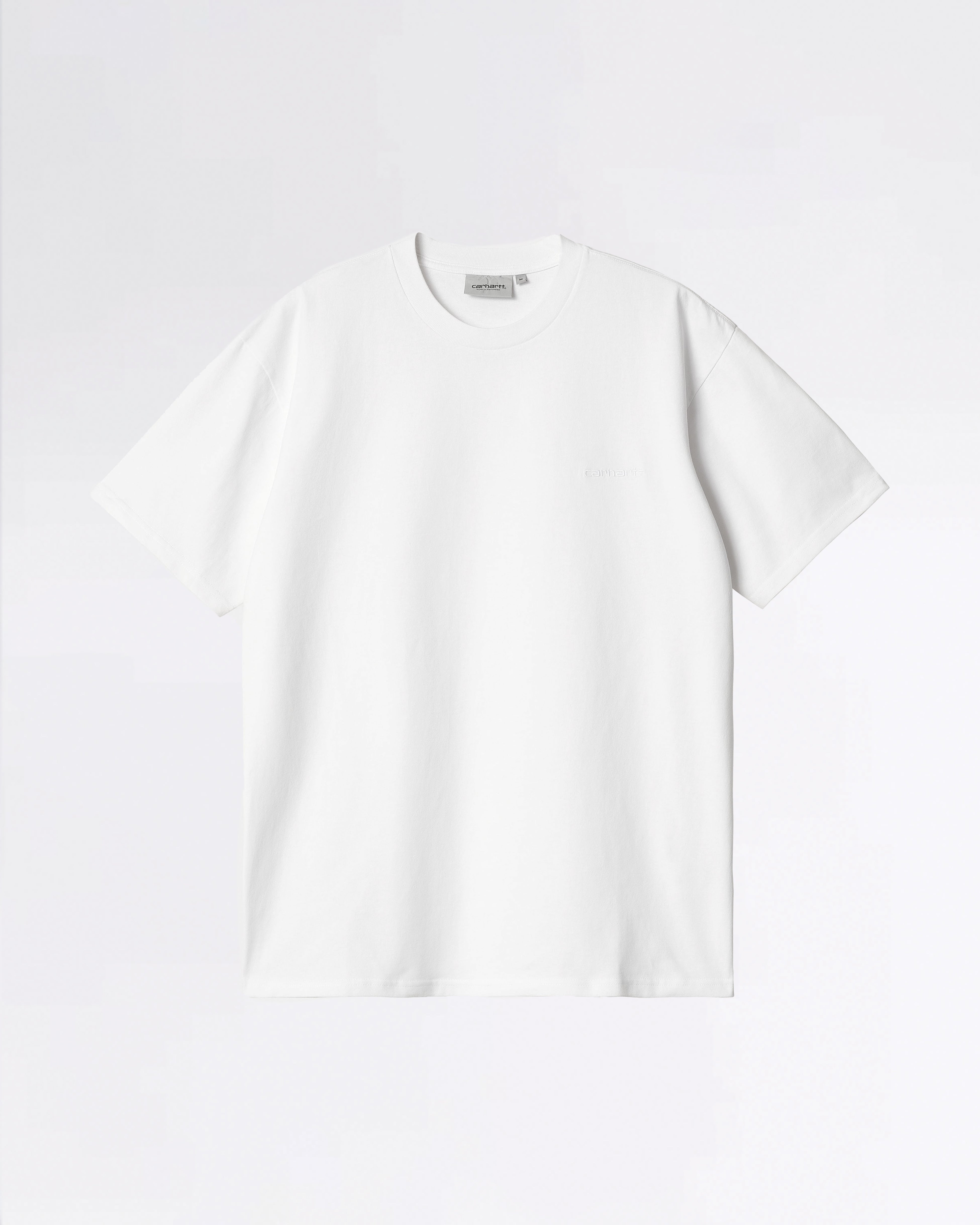 S/S DUSTER SCRIPT T-SHIRT WHITE