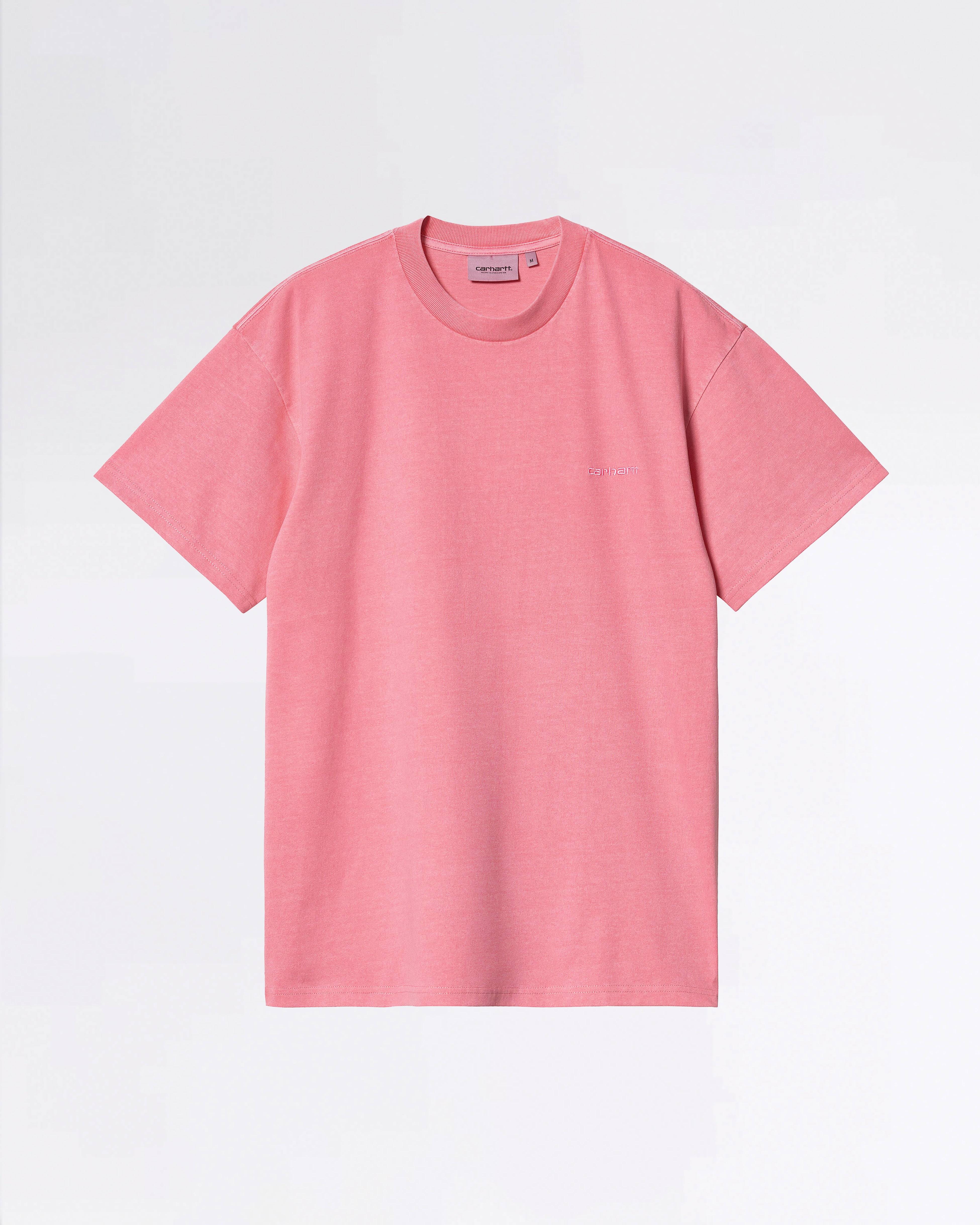 S/S DUSTER SCRIPT T-SHIRT CHARM PINK