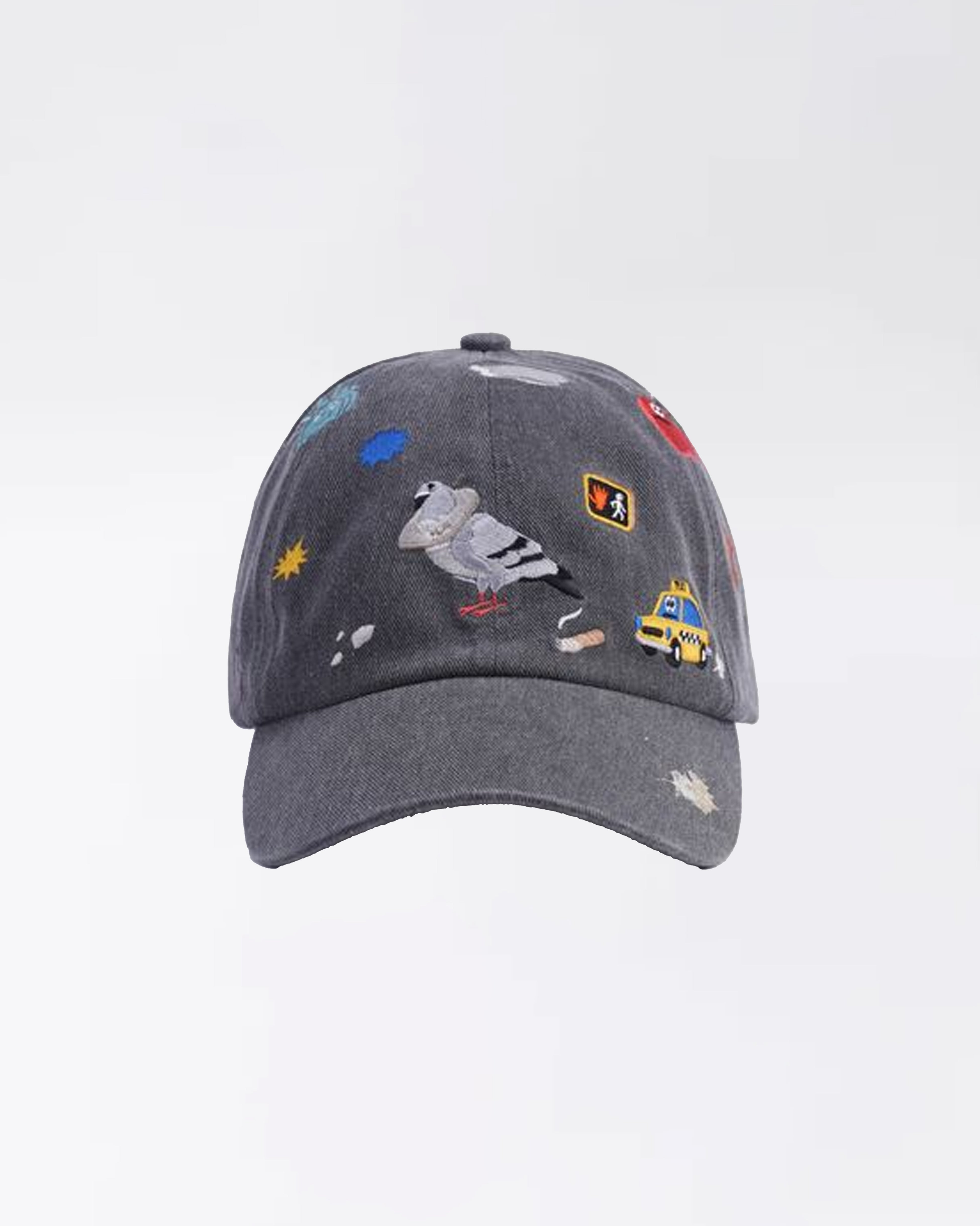 CIVICS EMB DAD CAP LIGHT GREY