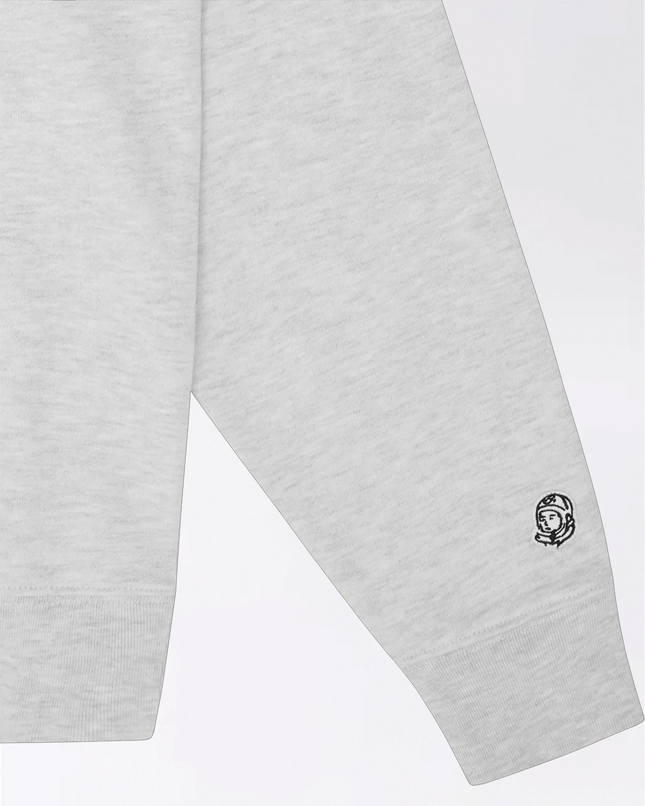 SMALL ARCH LOGO CREWNECK HEATHER ASH