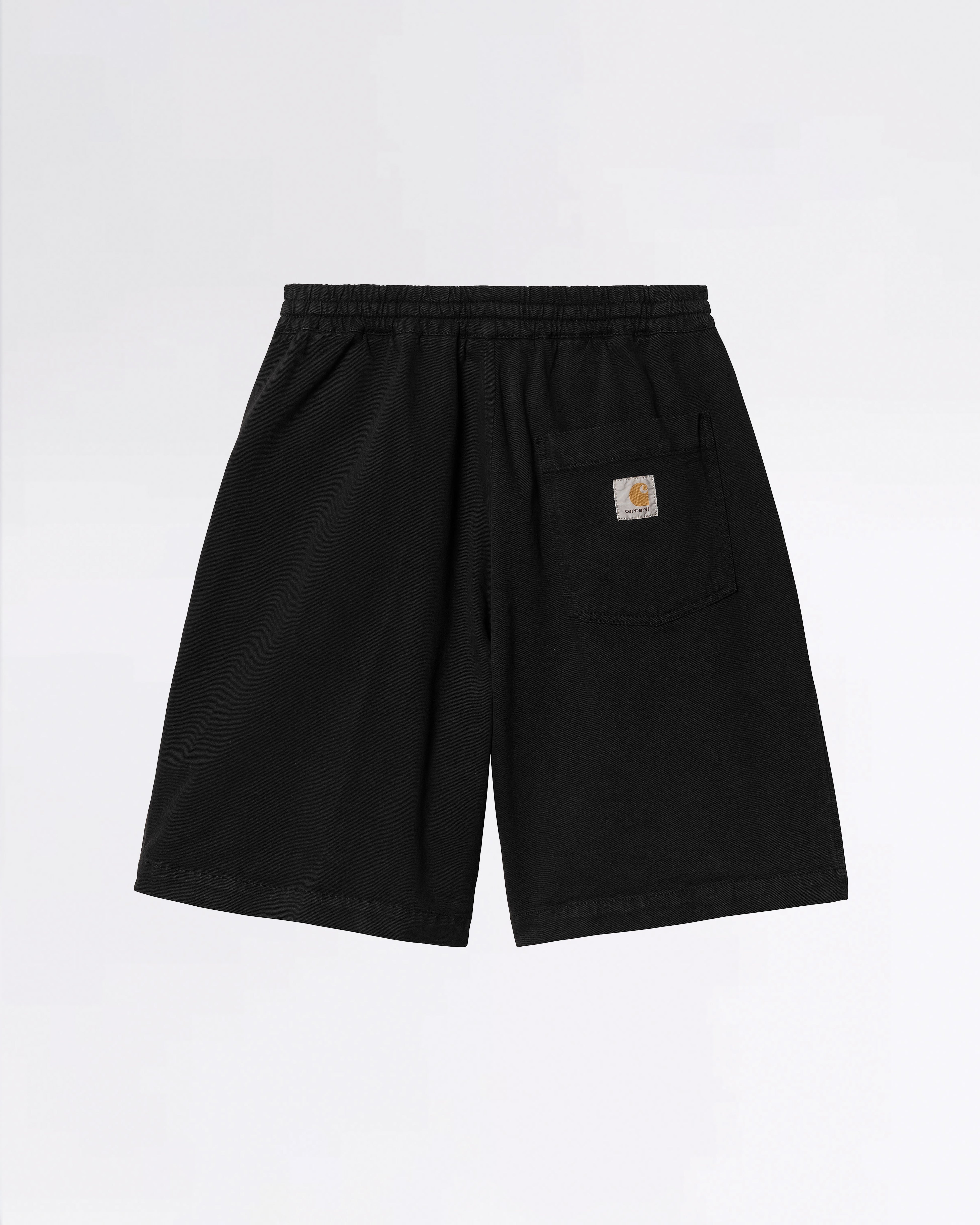 FLOYDE SHORT BLACK GARMENT DYED