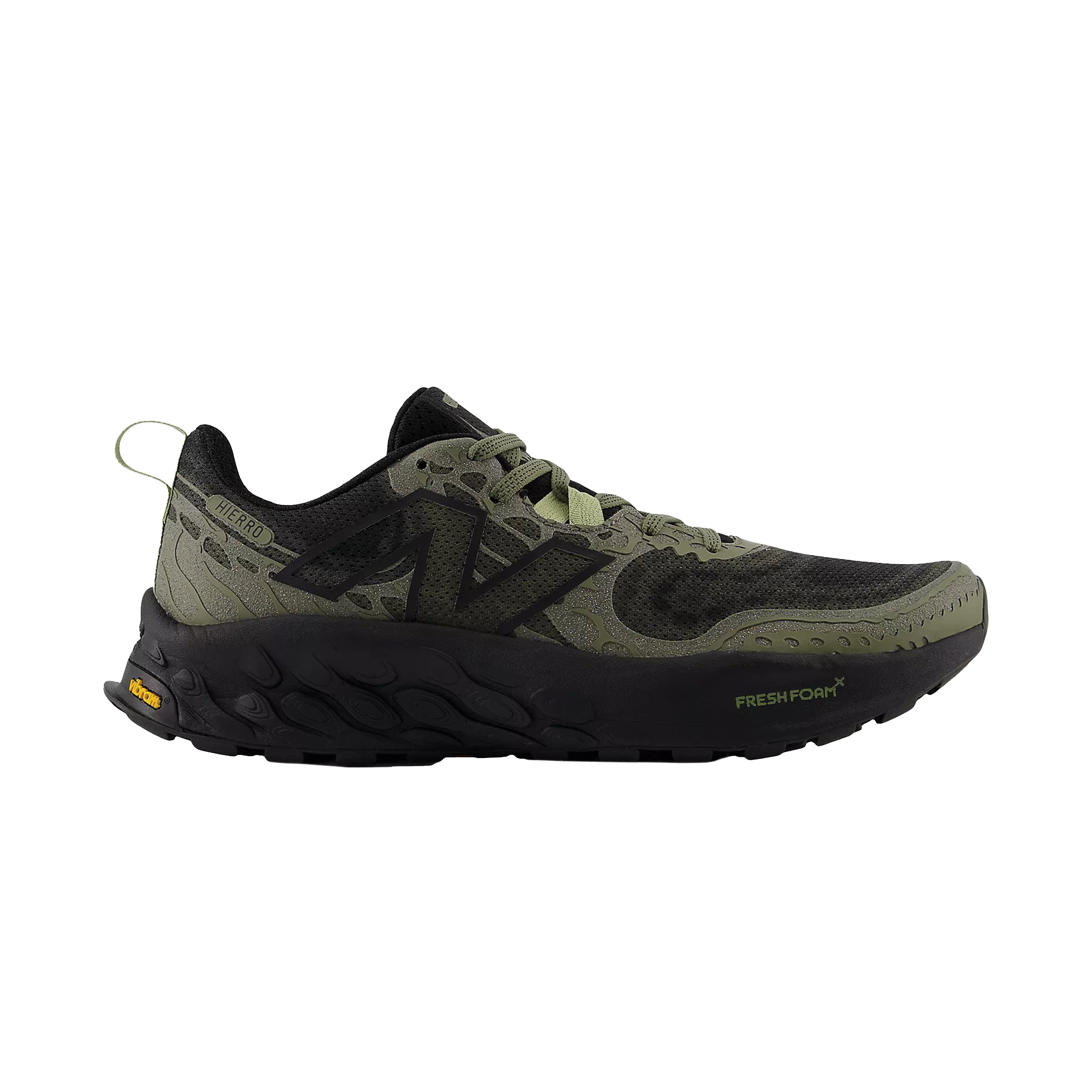 FRESH FOAM X HIERRO V8 UHIERAC DARK CAMO/EVERGLADE GREEN