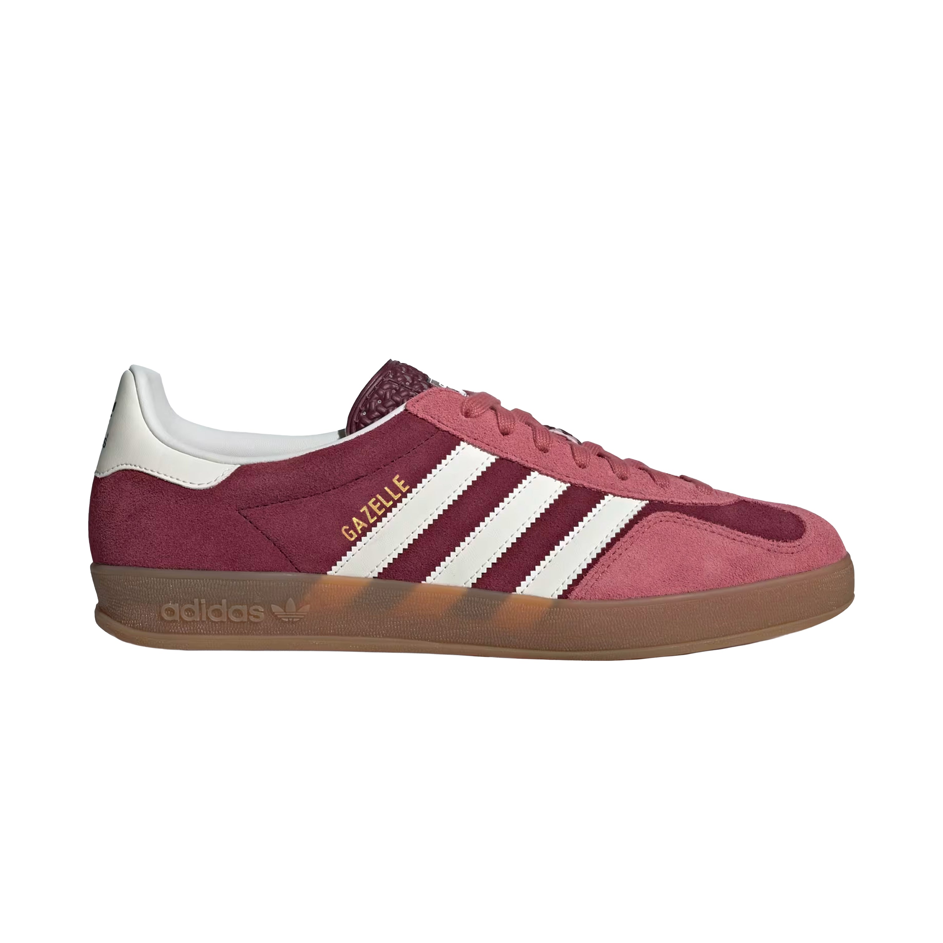 GAZELLE INDOOR BORDEAUX Laced Run GAZELLE INDOOR BORDEAUX Laced Run