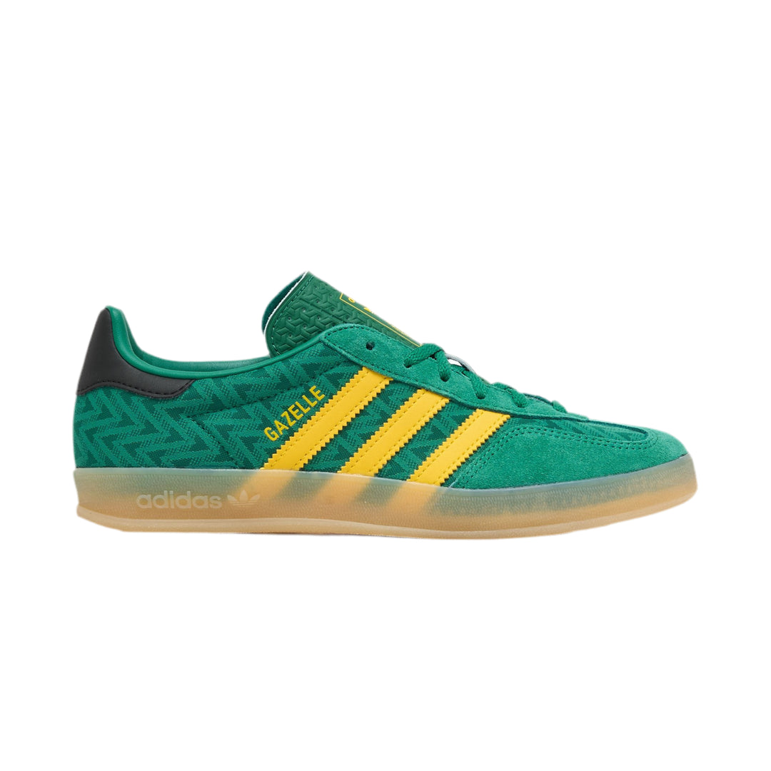 GAZELLE INDOOR W BOLD GREEN/EQT YELLOW/GUM