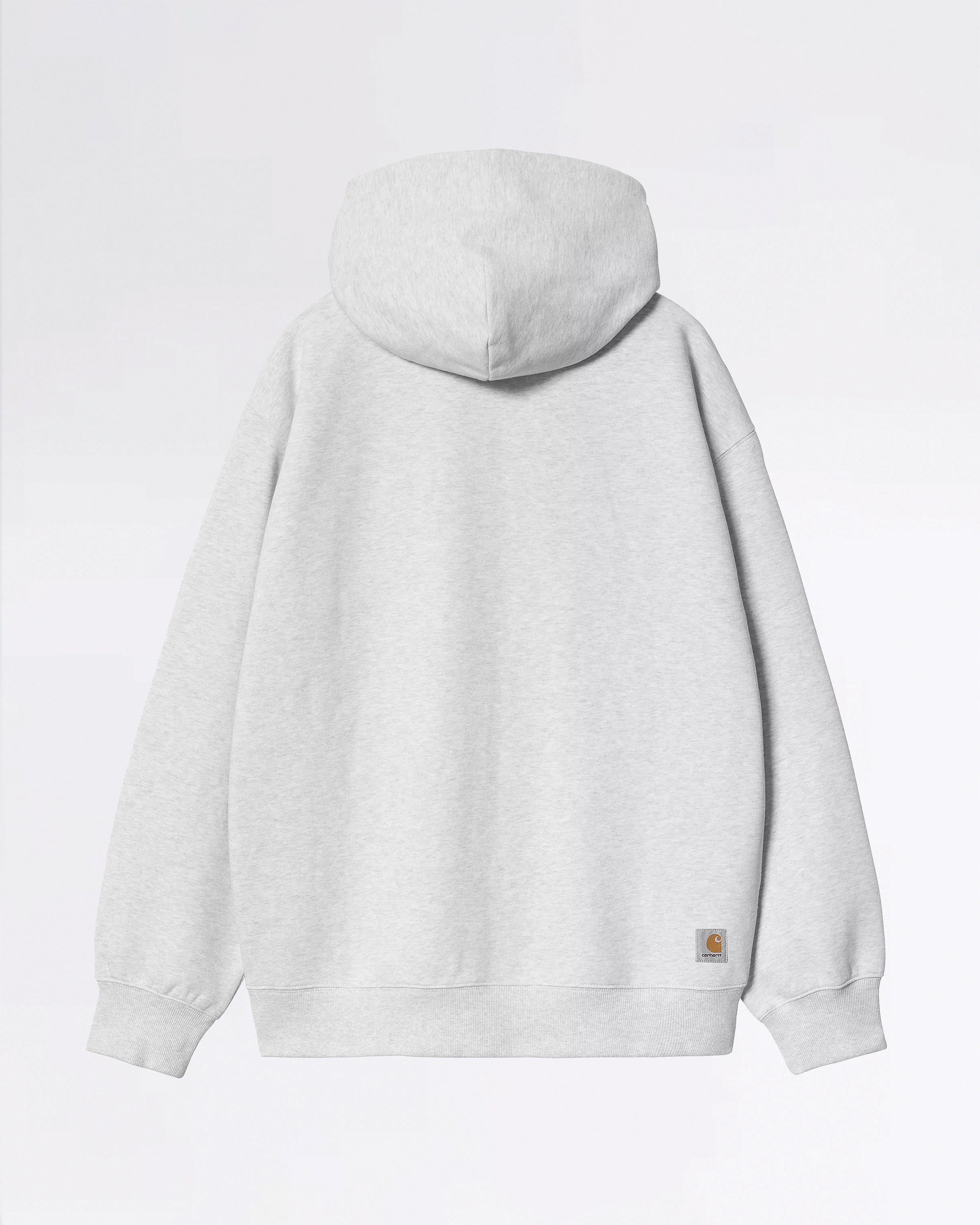 HOODED WIP SWEAT JACKET ASH HEATHER/STONE WASHED