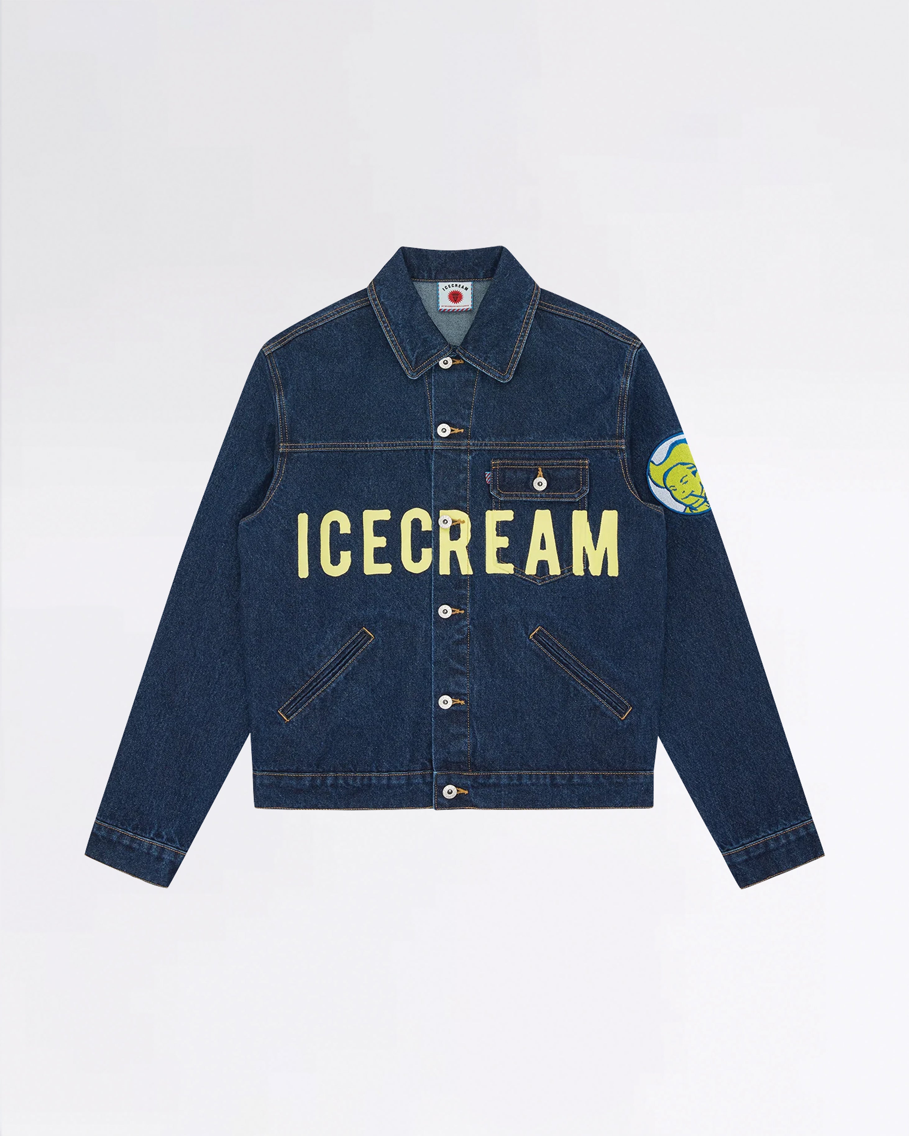 ICECREAM COWBOY DENIM TRUCKER JACKET INDIGO