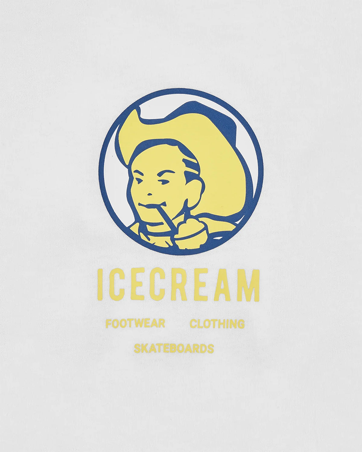 ICECREAM COWBOY T-SHIRT WHITE