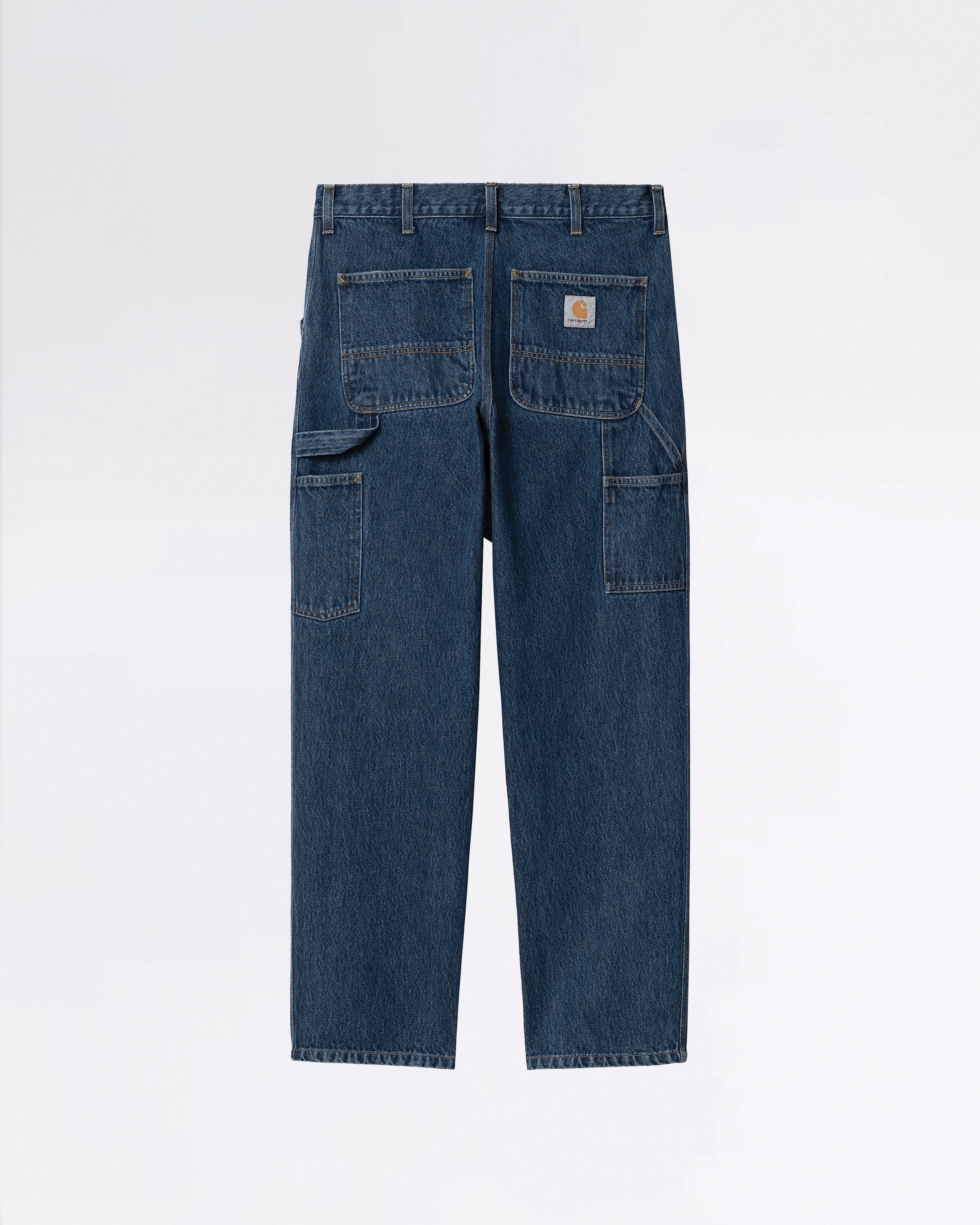 SINGLE KNEE PANT BLUE STONE WASHED