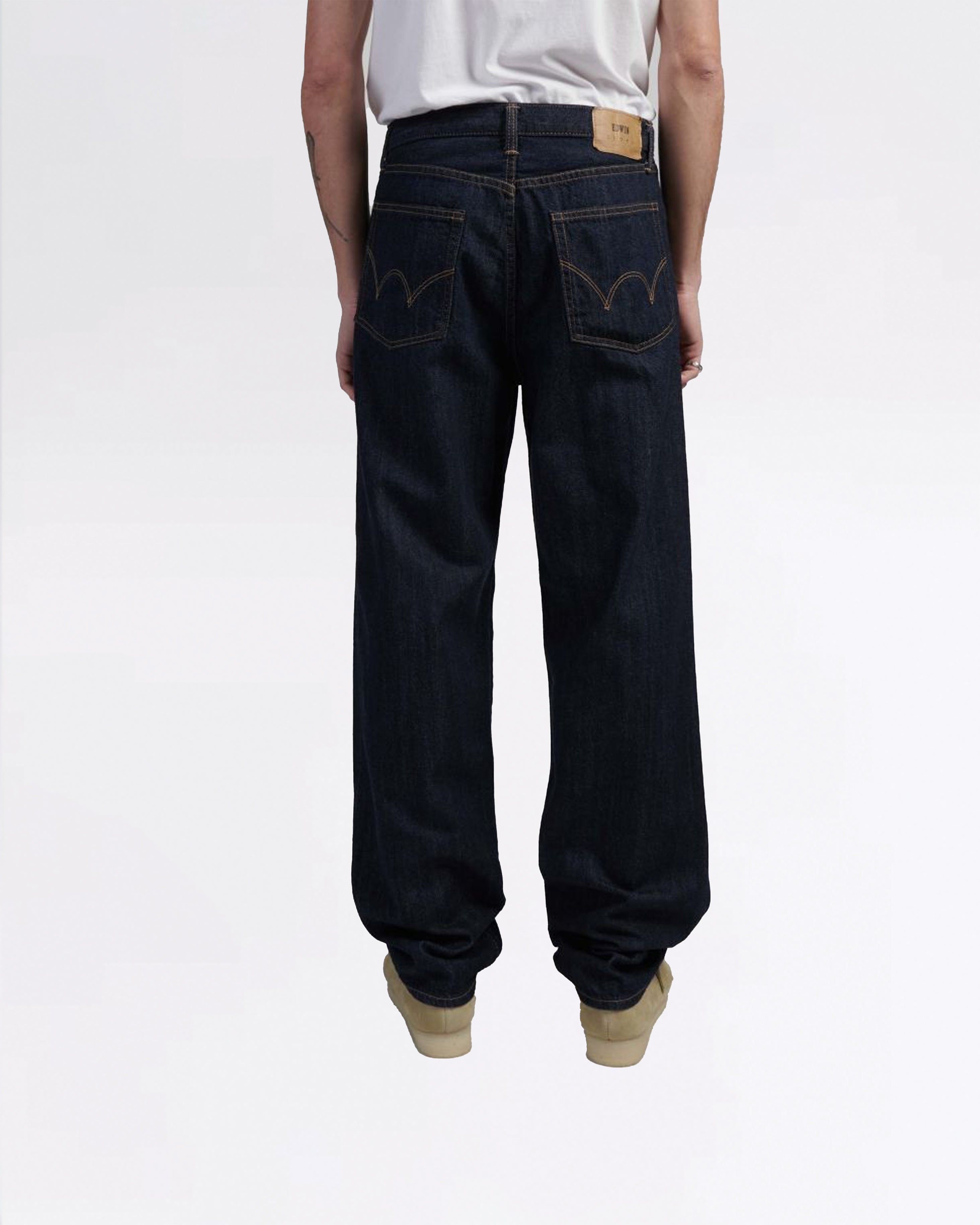 LOOSE FIT PANT MADE IN JAPAN BLUE RINSED L32