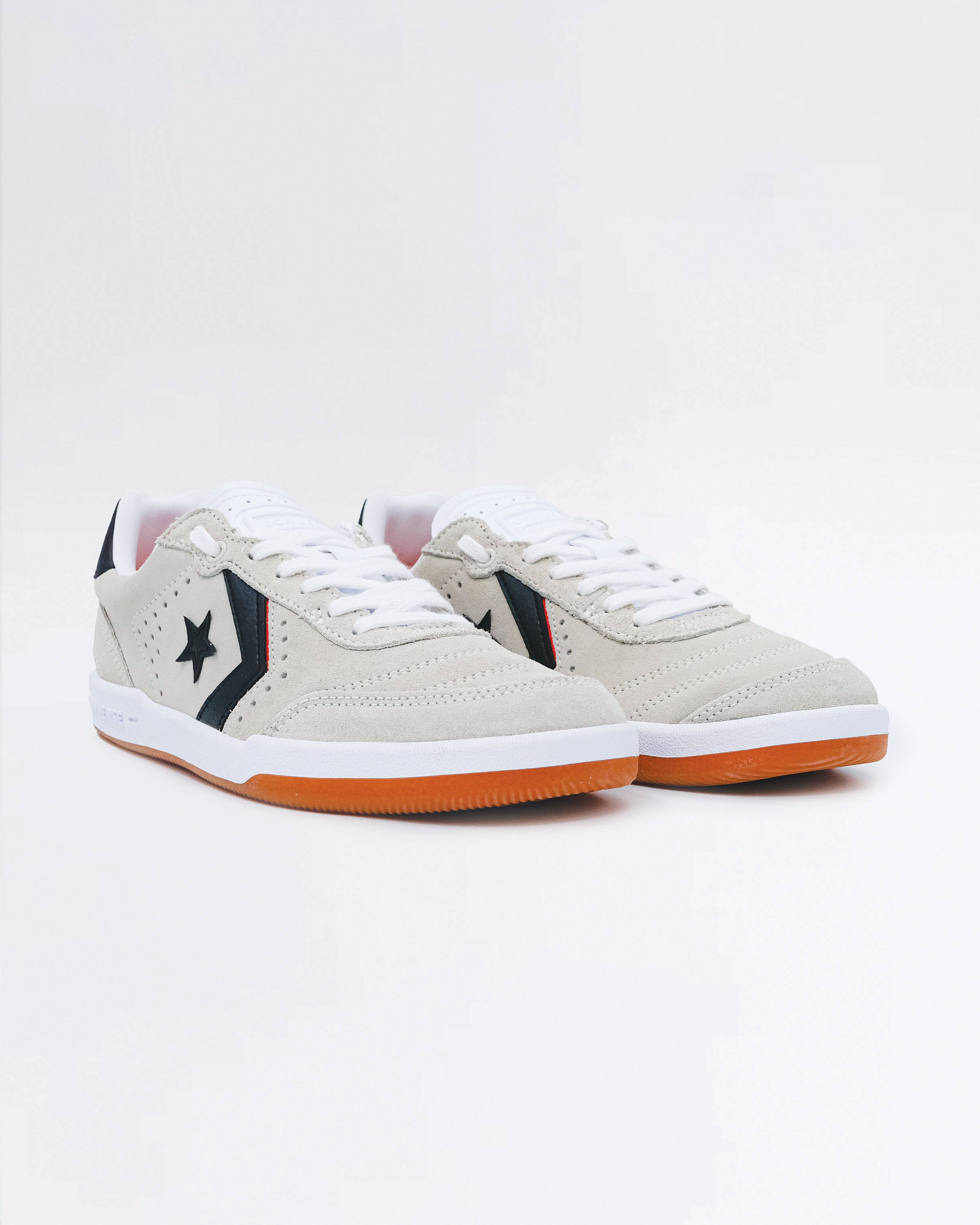 LOUIE LOPEZ PRO 2 SUEDE KHAKI/OFF-WHITE/ORANGE