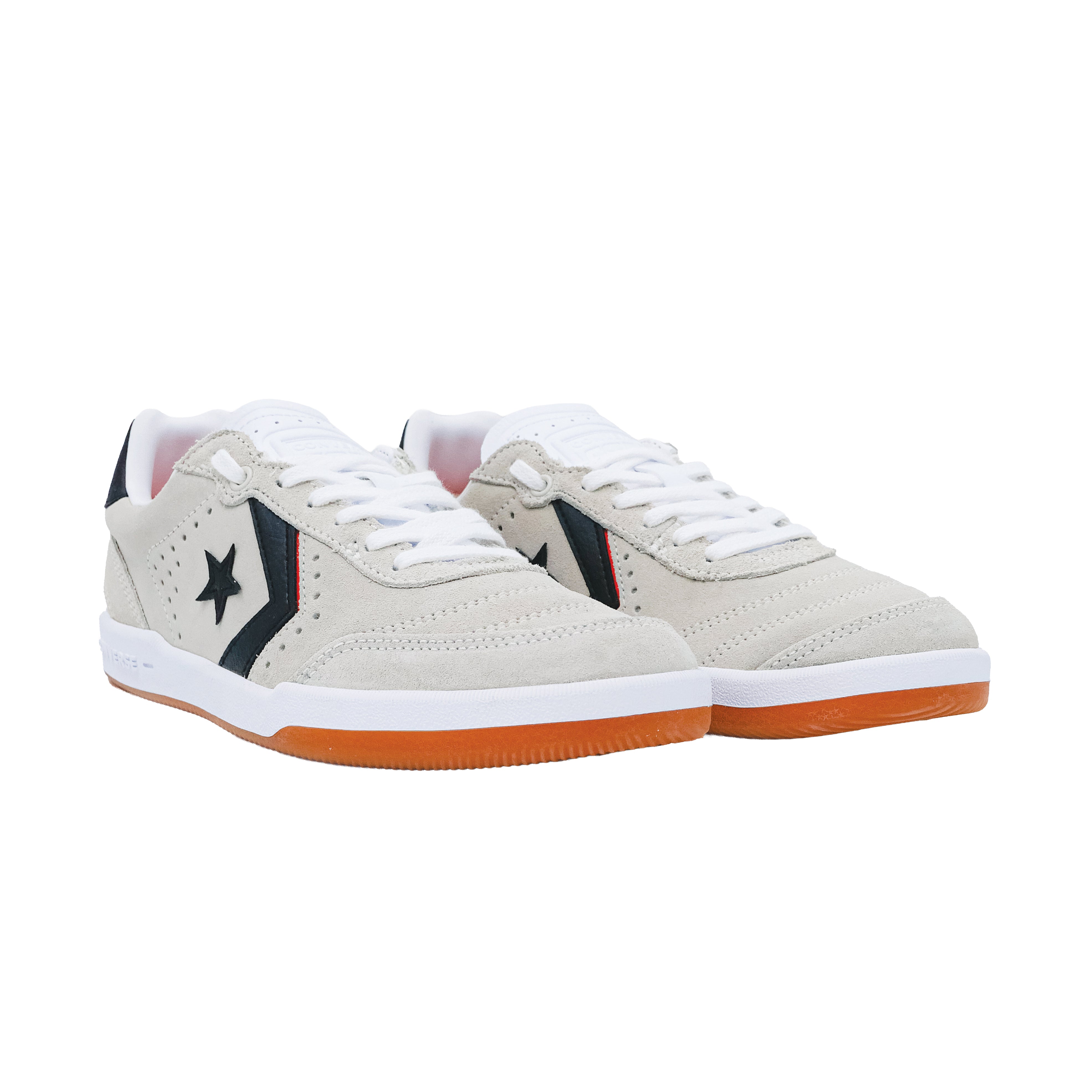 LOUIE LOPEZ PRO 2 SUEDE KHAKI/OFF-WHITE/ORANGE