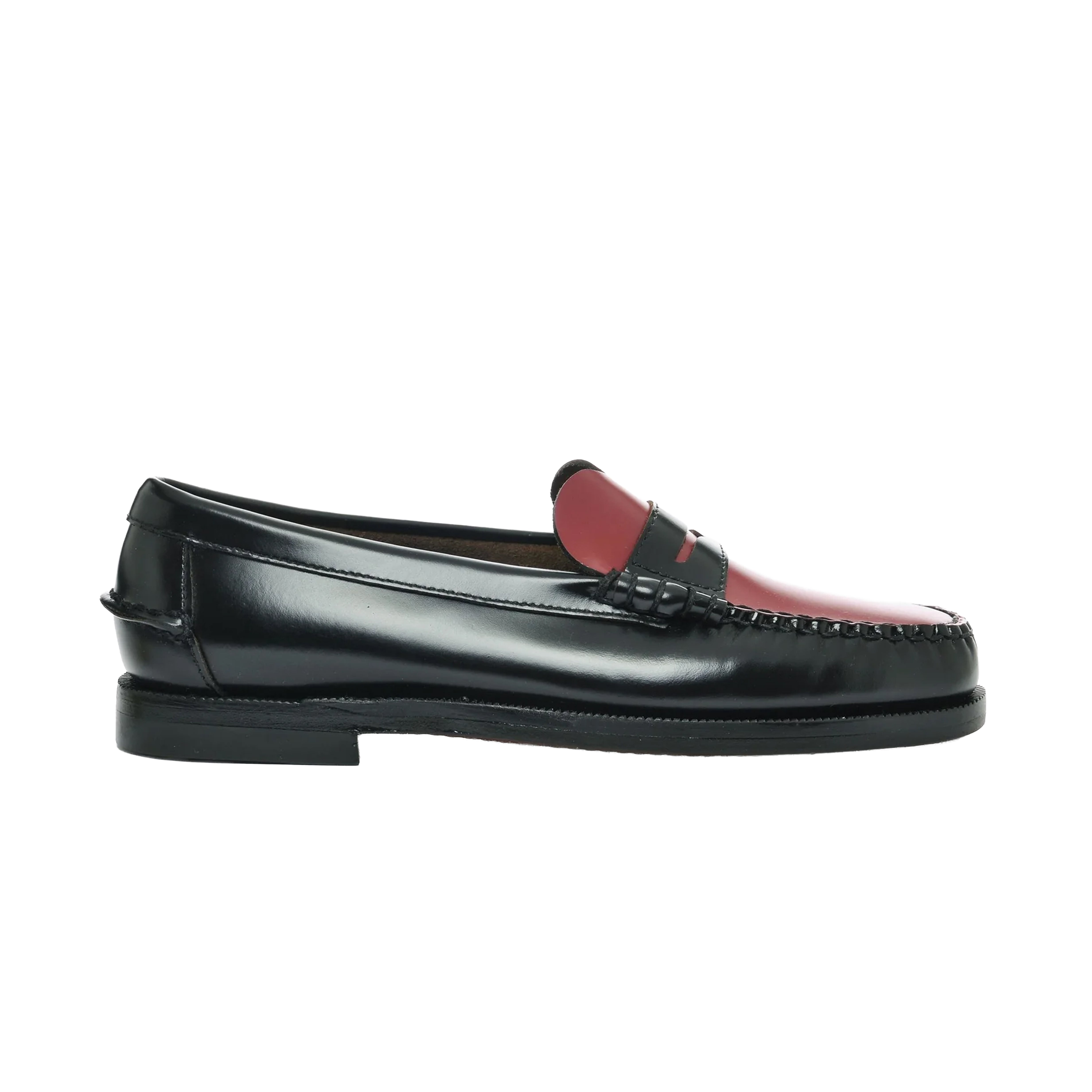 MOCASSINS DAN LOVE W BLACK-SCARLET