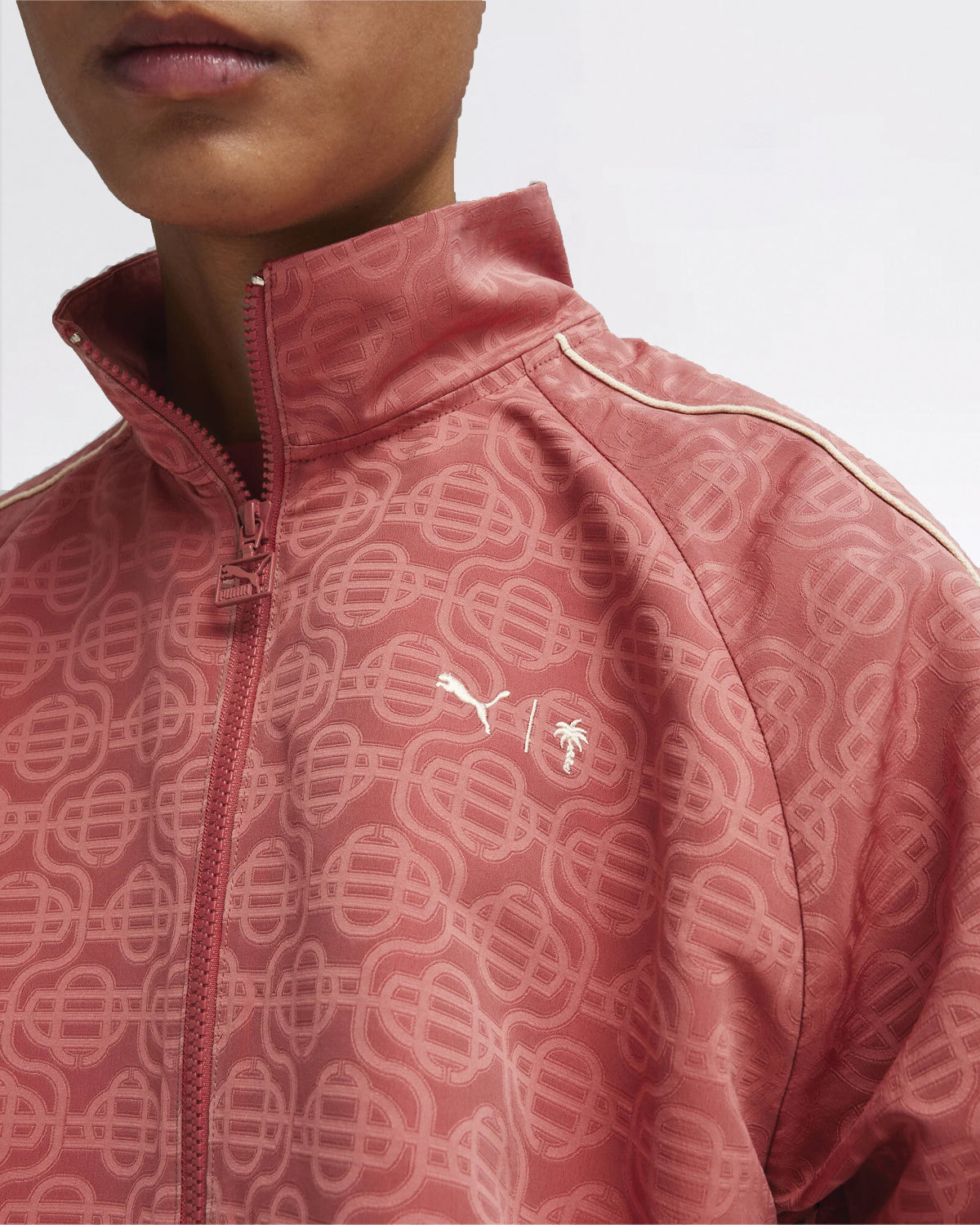 PUMA X PALM TREE CREW JACKET CLUB RED