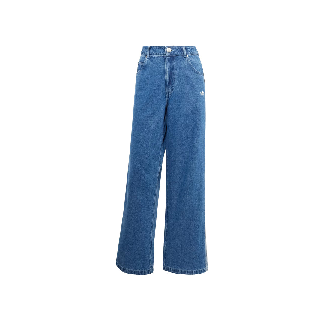 PANTALON DE SURVETEMENT 3 BANDES INDIGO DENIM