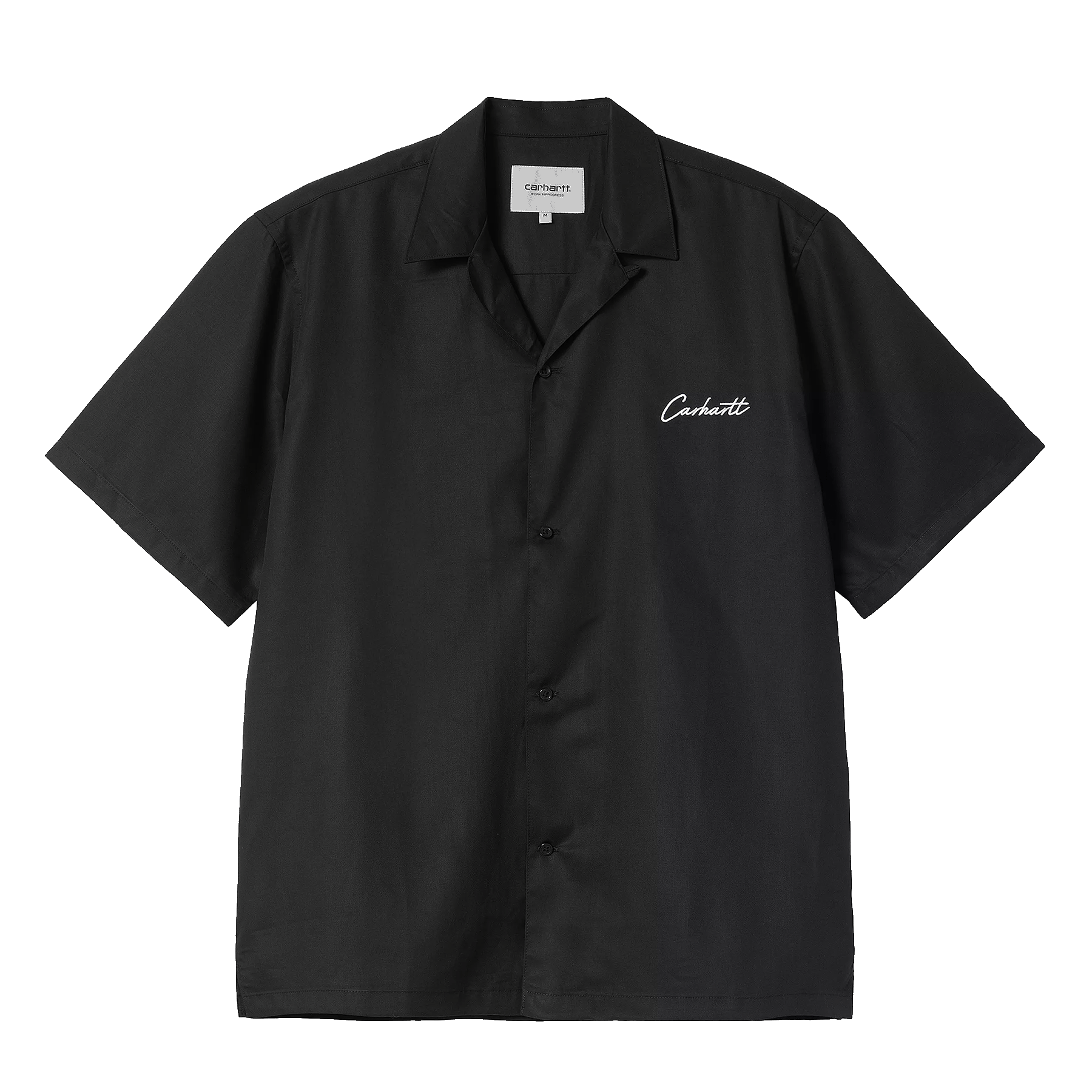 S/S DELRAY SHIRT BLACK/WHITE