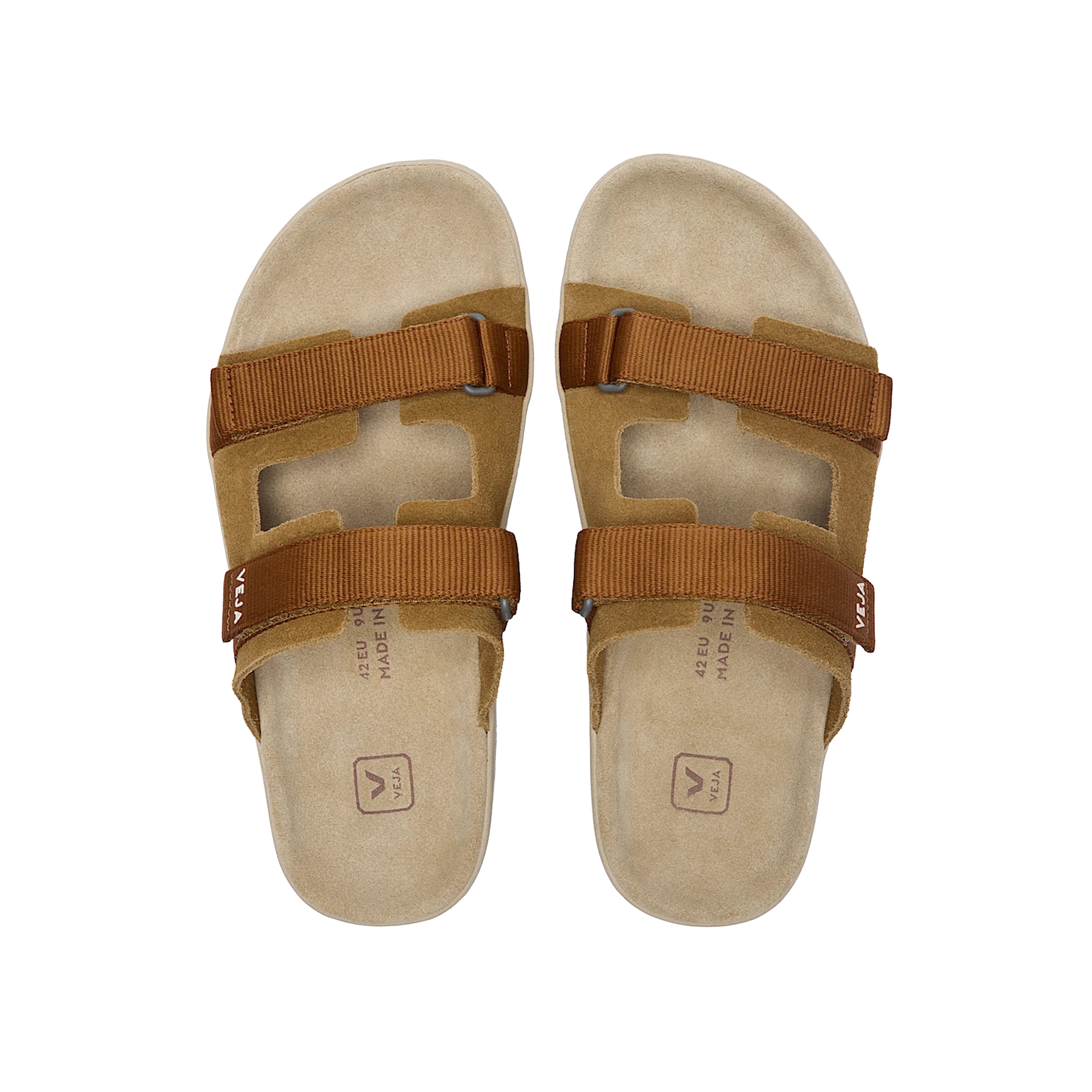 SANDALE ARPOADOR SUEDE COGNAC