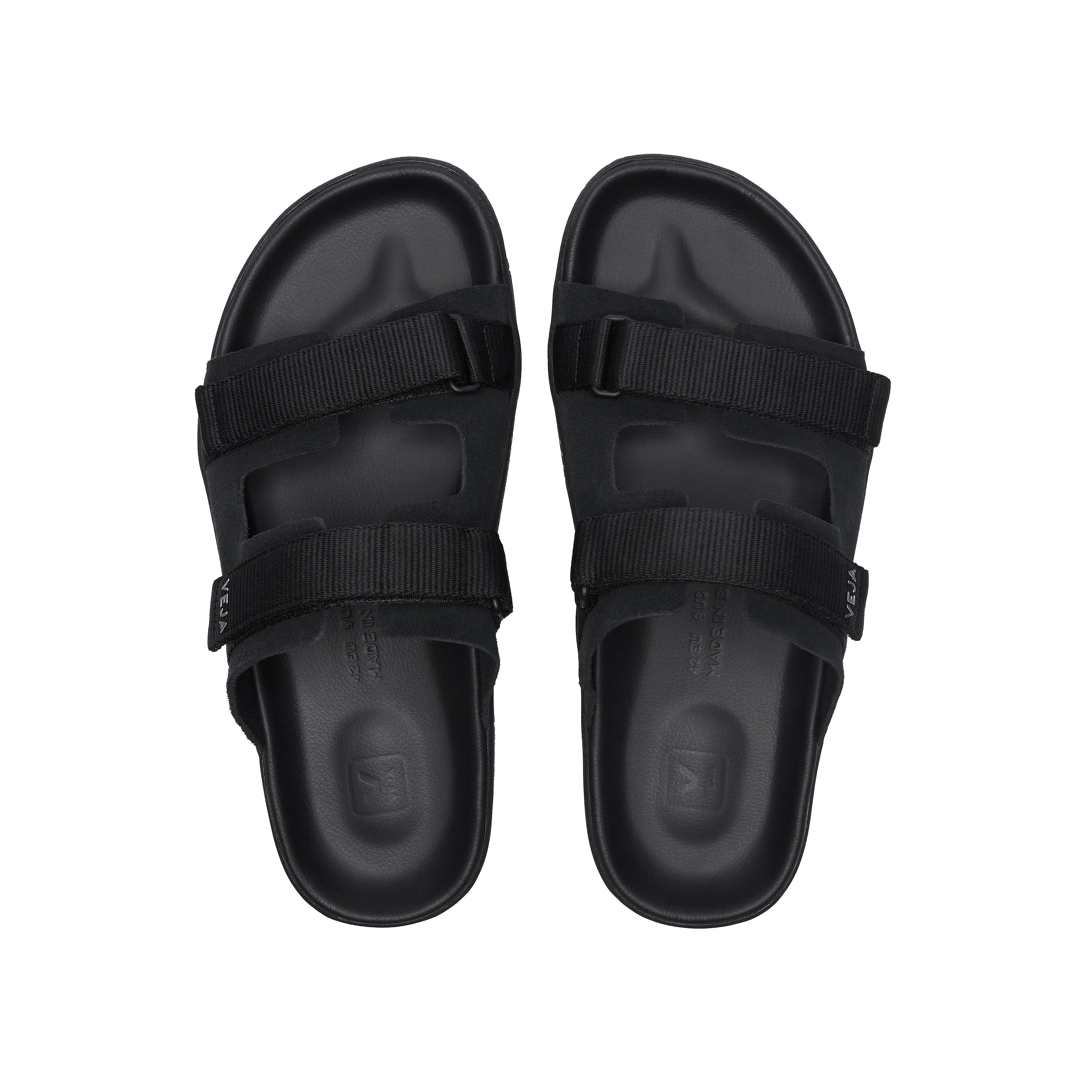 SANDALE ARPOADOR SUEDE FULL BLACK