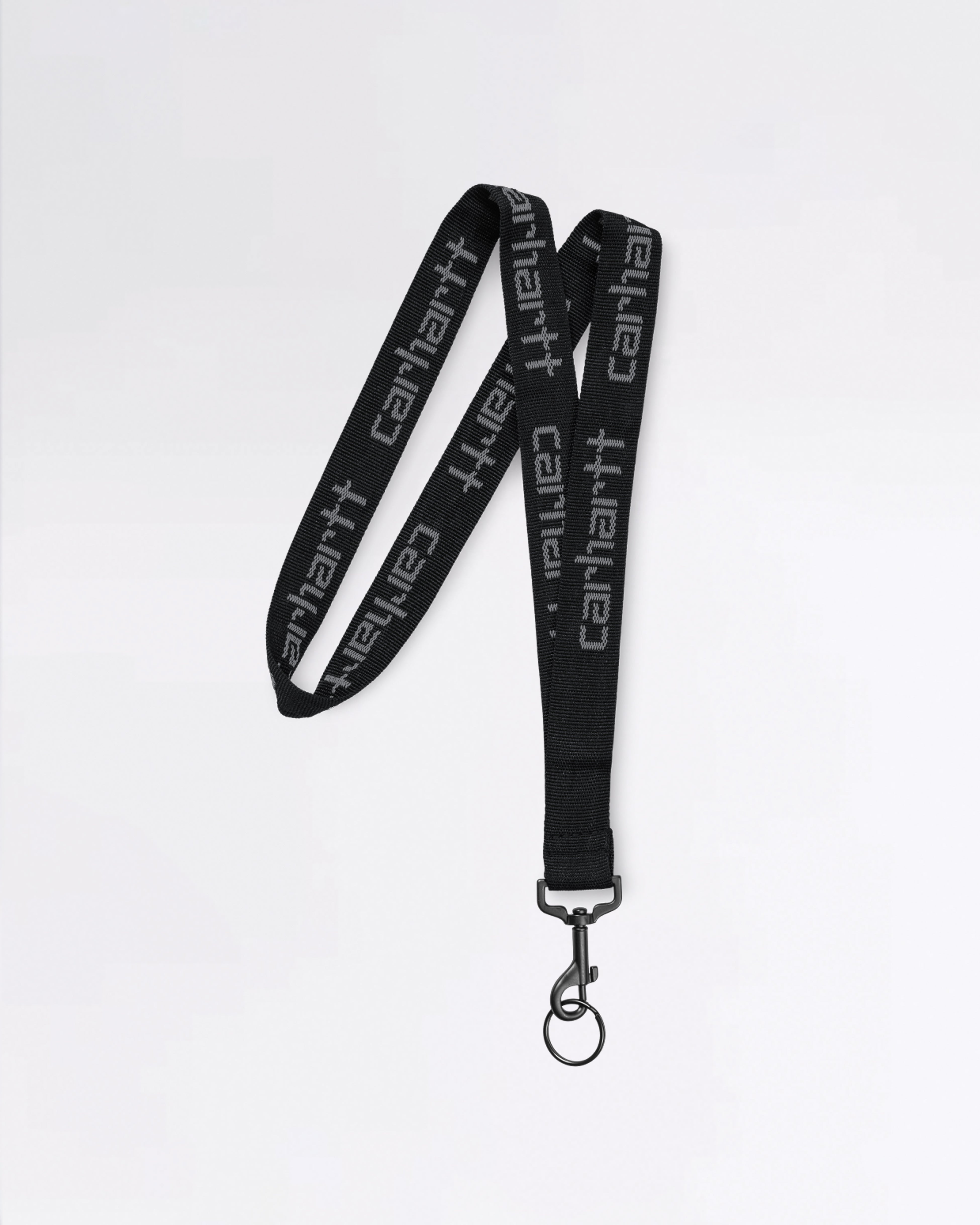 SCRIPT KEYHOLDER BLACK/REFLECTIVE GREY