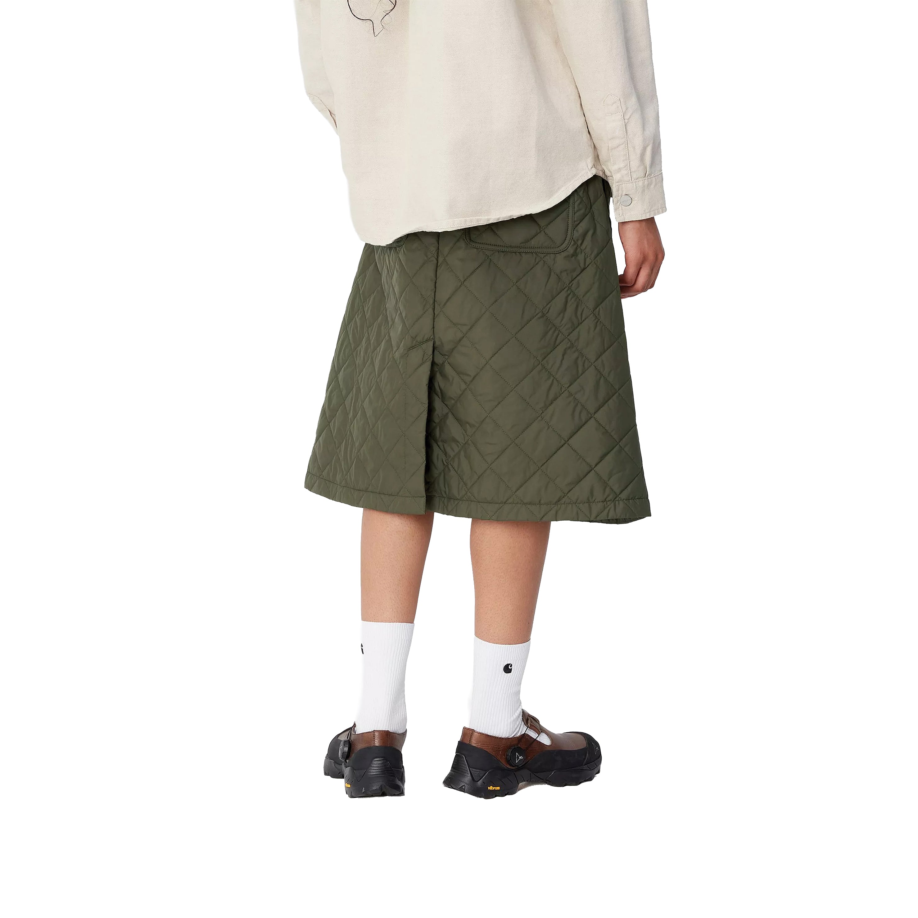 W' SELMA SKIRT OFFICE GREEN
