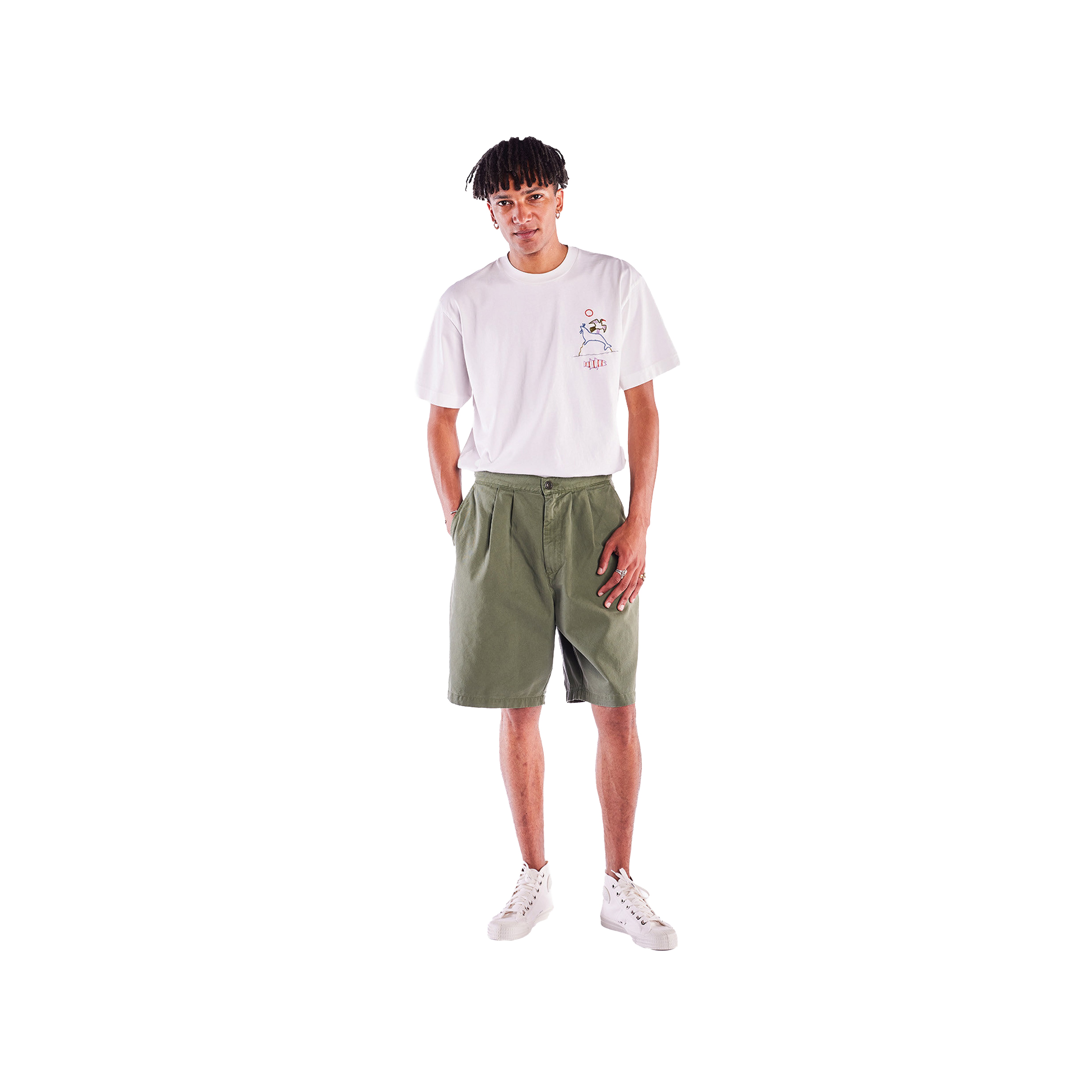 HANDA KHAKI SHORTS