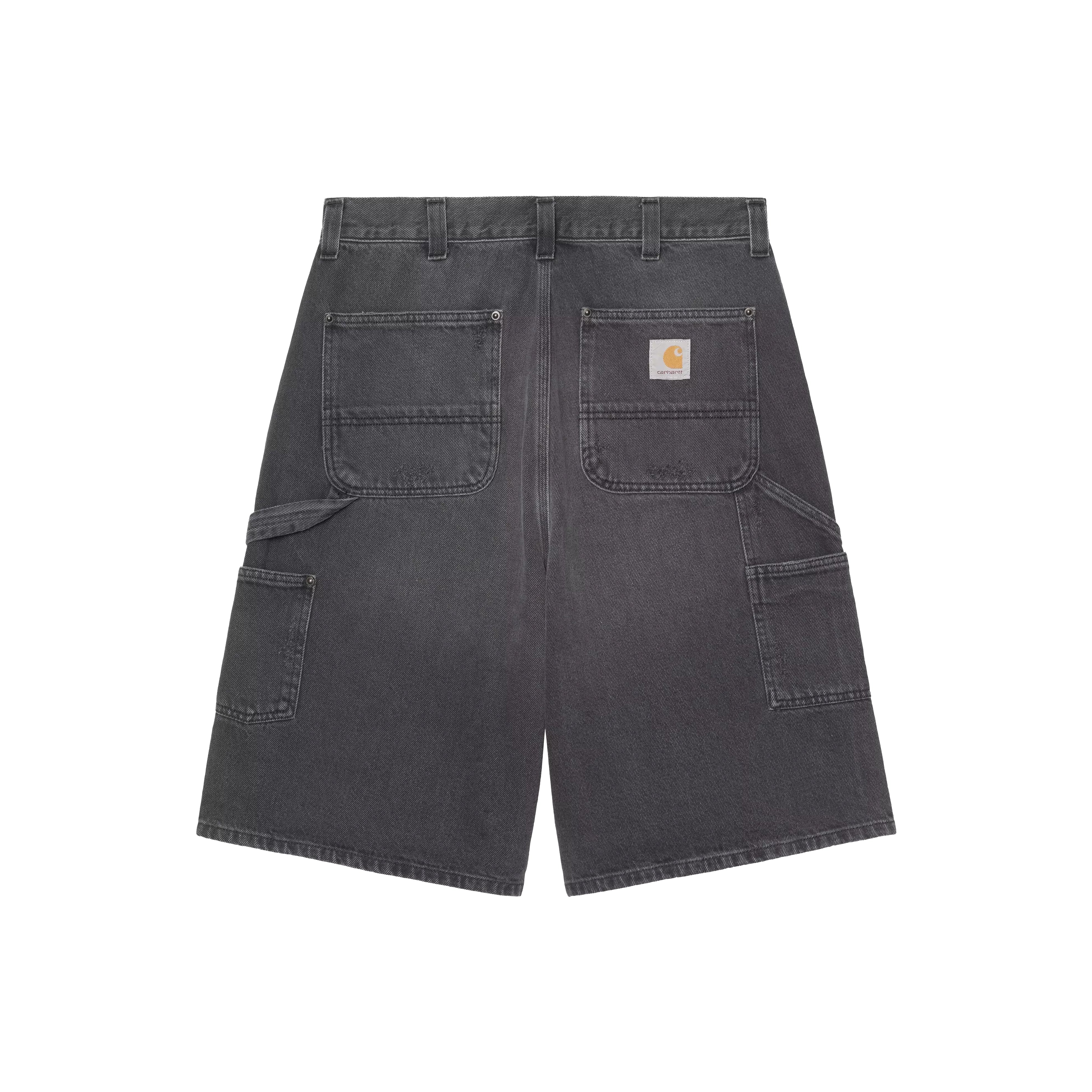 SHORT OG ADEN DOUBLE KNEE BLACK GRIND WASH