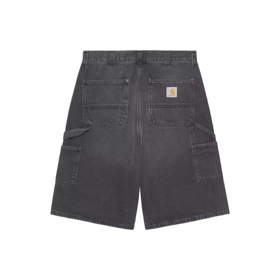 SHORT OG ADEN DOUBLE KNEE BLACK GRIND WASH