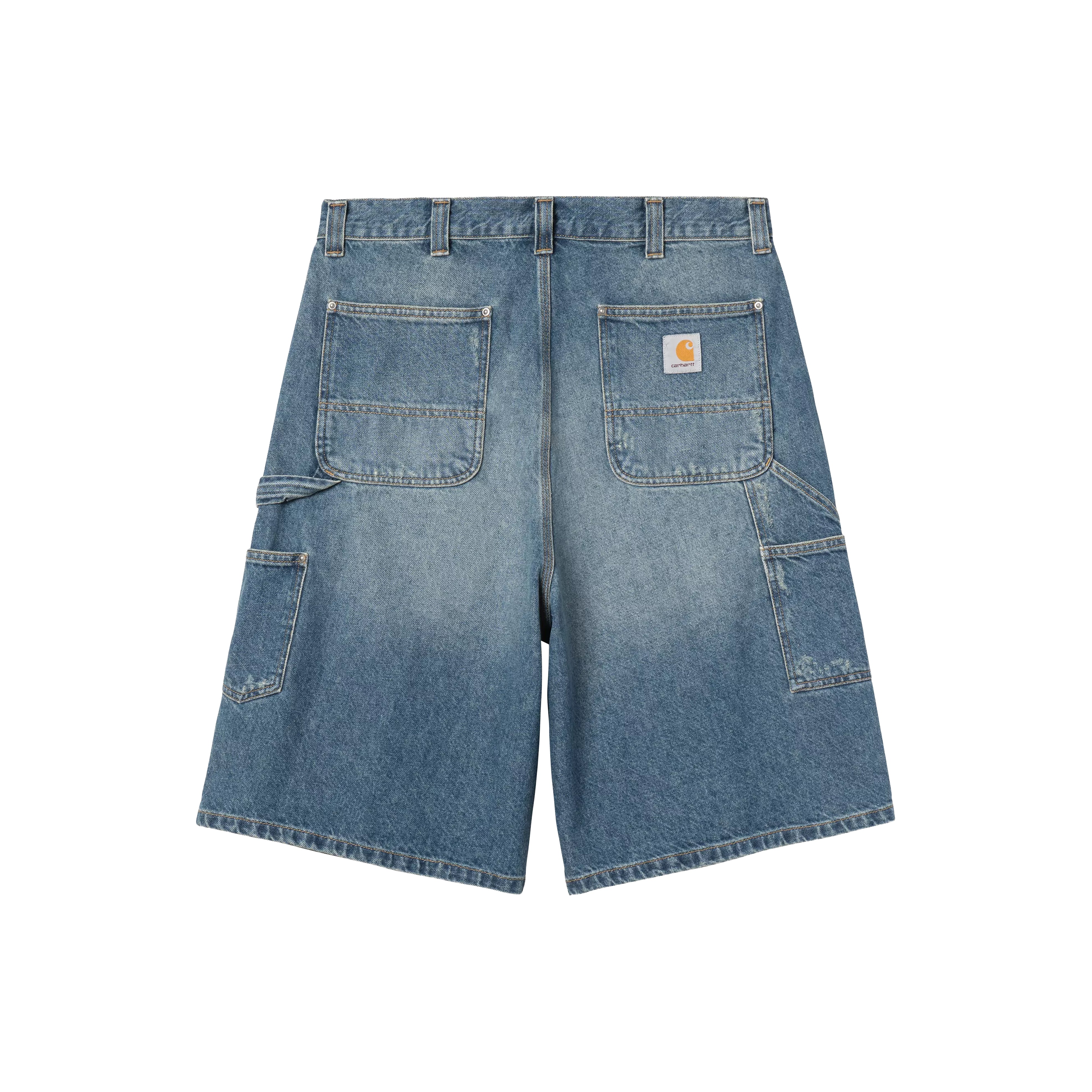 SHORT OG ADEN DOUBLE KNEE BLUE GRIND WASH