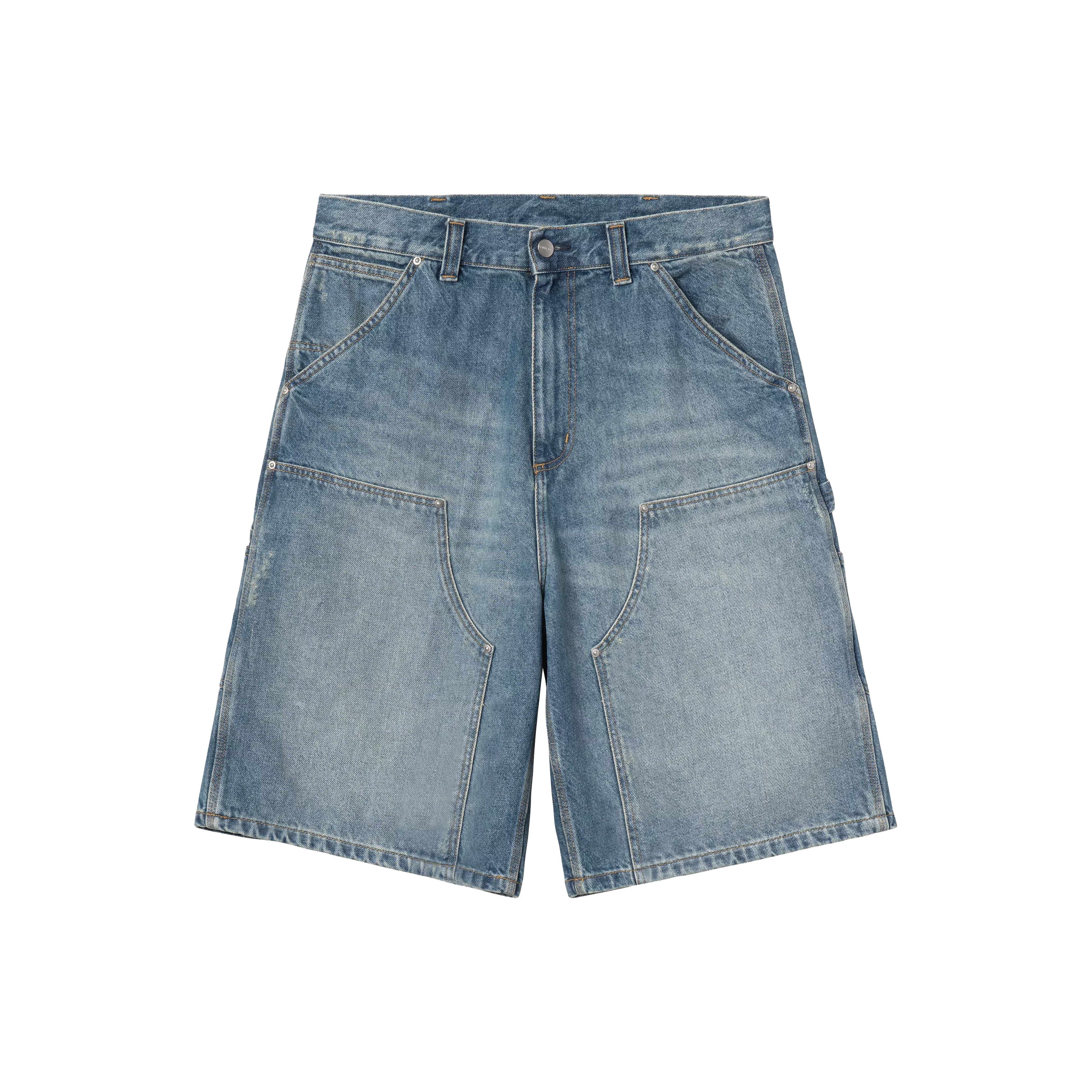 SHORT OG ADEN DOUBLE KNEE BLUE GRIND WASH
